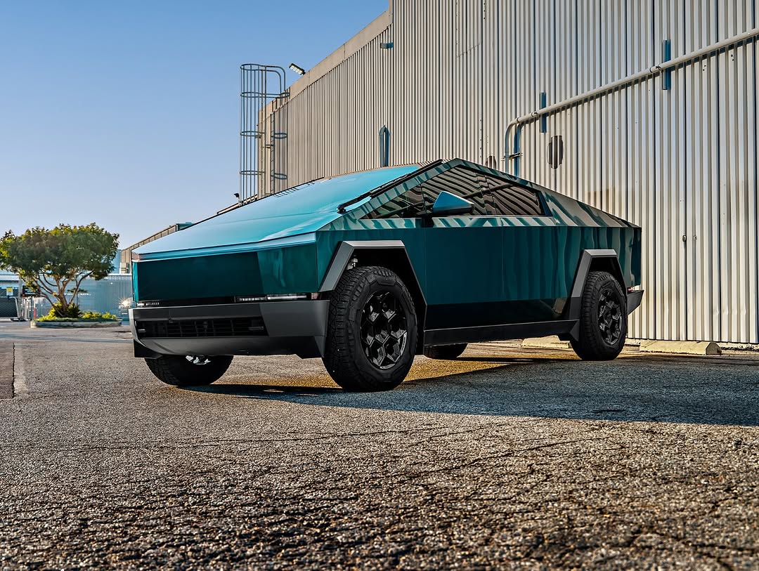 我们的Cybrhex锻造车轮具有装配，可以使您的Tesla Cyber​​truck具有OEM+姿势。 @unpluggedperformance