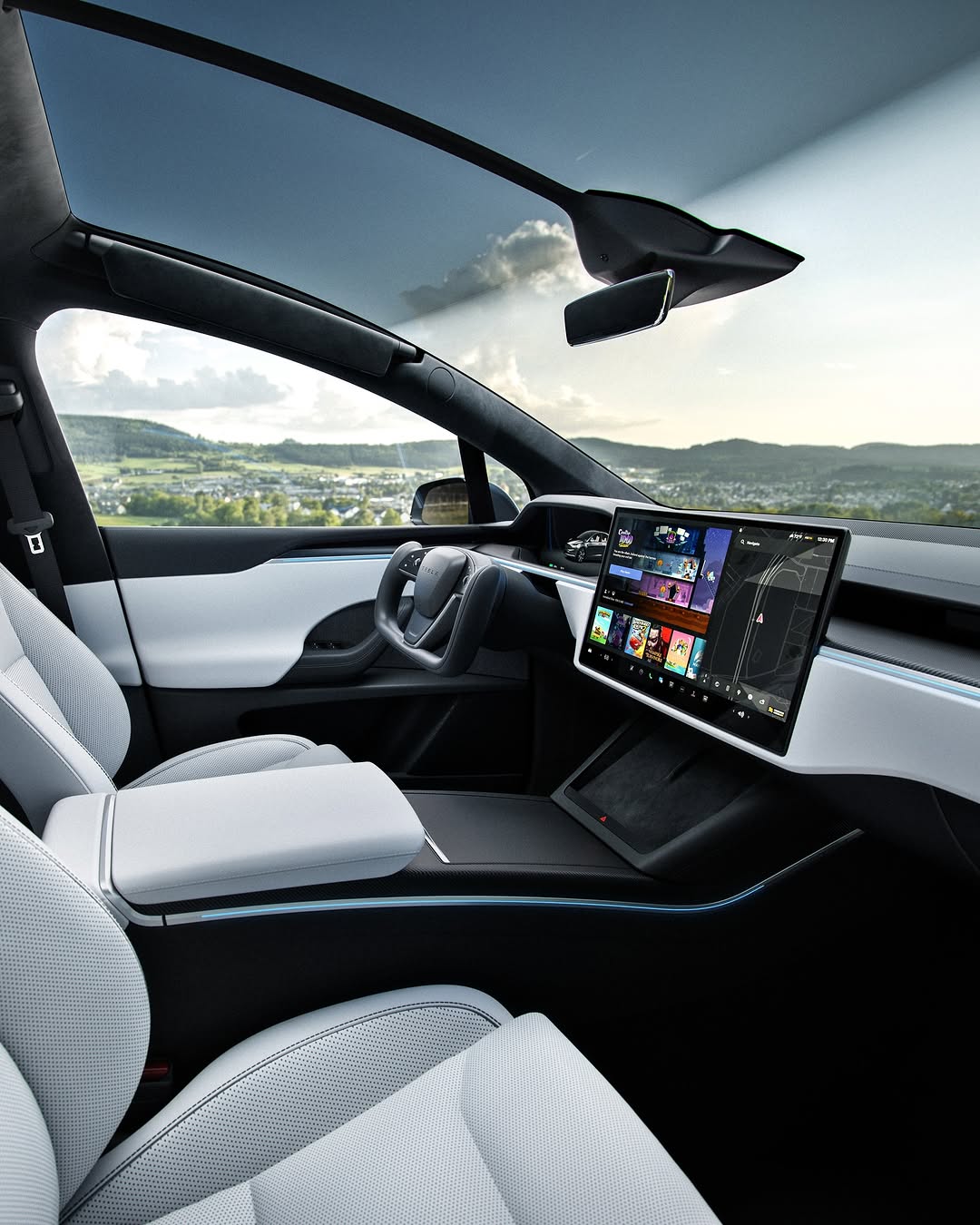 Model S 和 Model X 现在更棒了——今天在美国推出 🇺🇸 亮点： – 冰霜蓝车漆颜色 – 最长续航里程可达 410 英里（Model S 长续航版——我们迄今为止续航最长的特斯拉） 