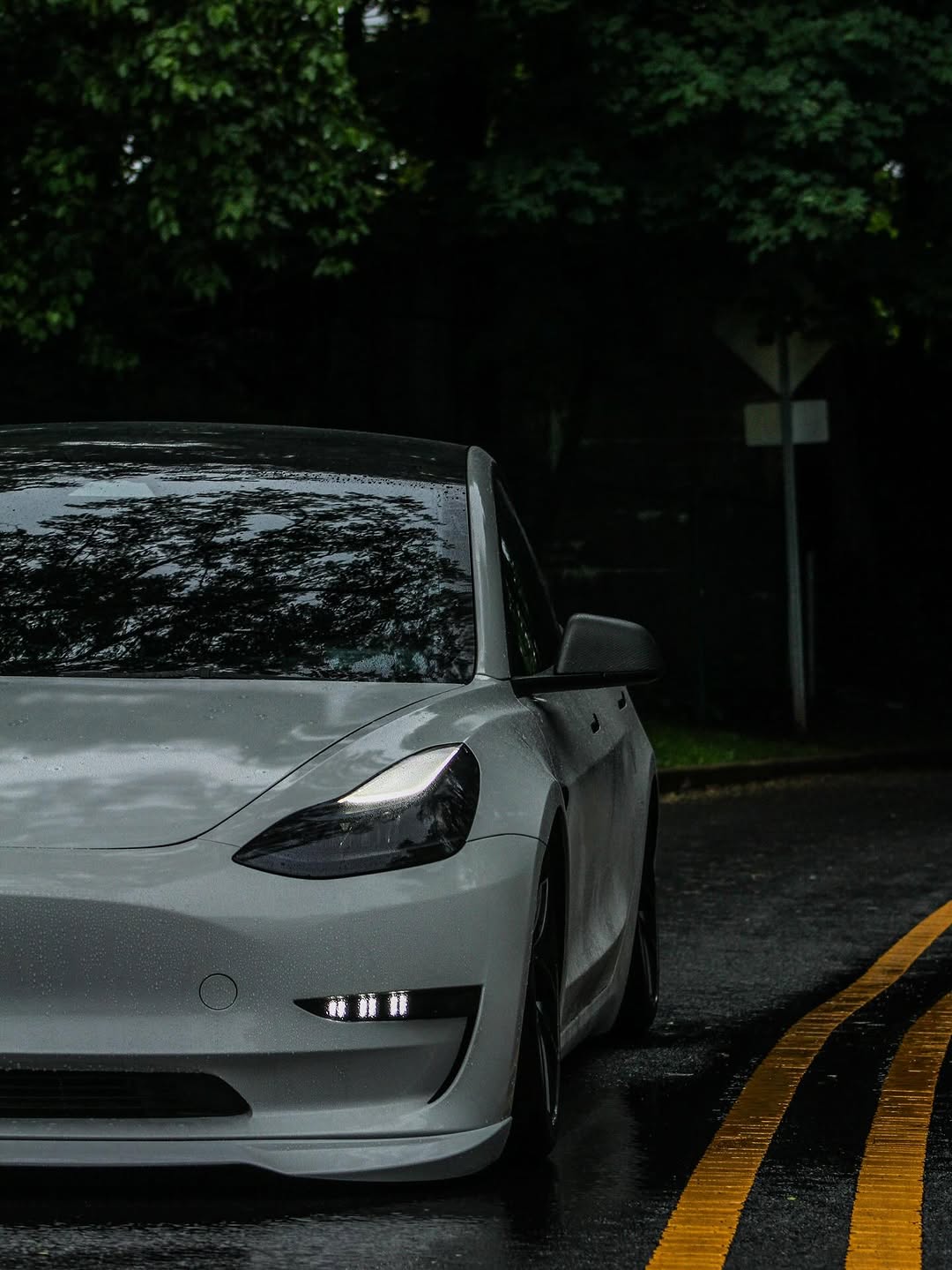 ☔️🌲 ‎ #tesla #teslamodel3 #model3performance #teslamods #modifiedtesla #teslalife #evcommunity #driveelectric #zeroemissions #electricvehicle #sustainabledriving #carculture #carmods #cleanbuilds #carbonfiber #carsofinstagram #instacars #carphotography #garagegoals #roadpresence #aftermarketlife @oeplusm3p