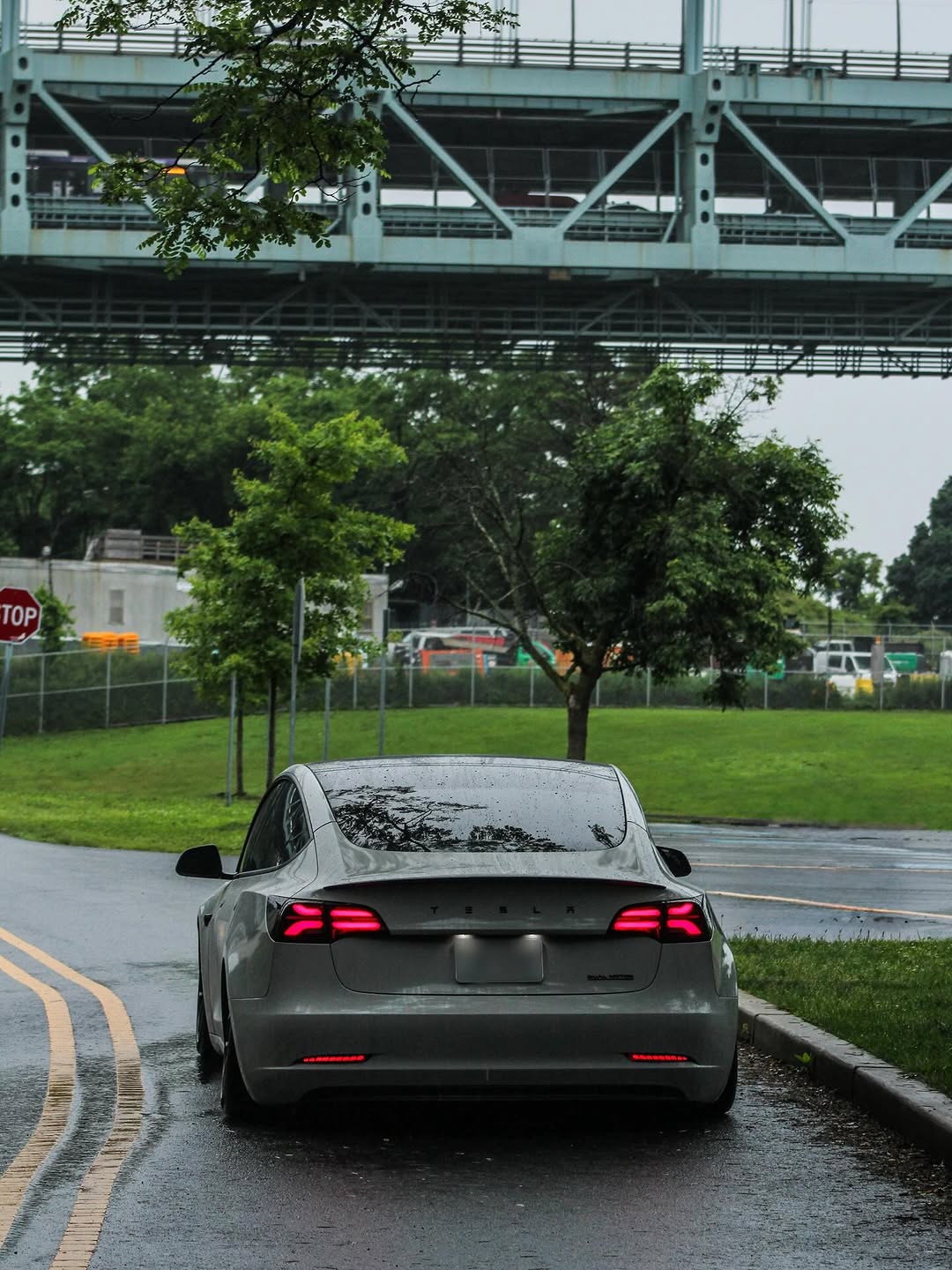 ☔️🌲 ‎ #tesla #teslamodel3 #model3performance #teslamods #modifiedtesla #teslalife #evcommunity #driveelectric #zeroemissions #electricvehicle #sustainabledriving #carculture #carmods #cleanbuilds #carbonfiber #carsofinstagram #instacars #carphotography #garagegoals #roadpresence #aftermarketlife @oeplusm3p