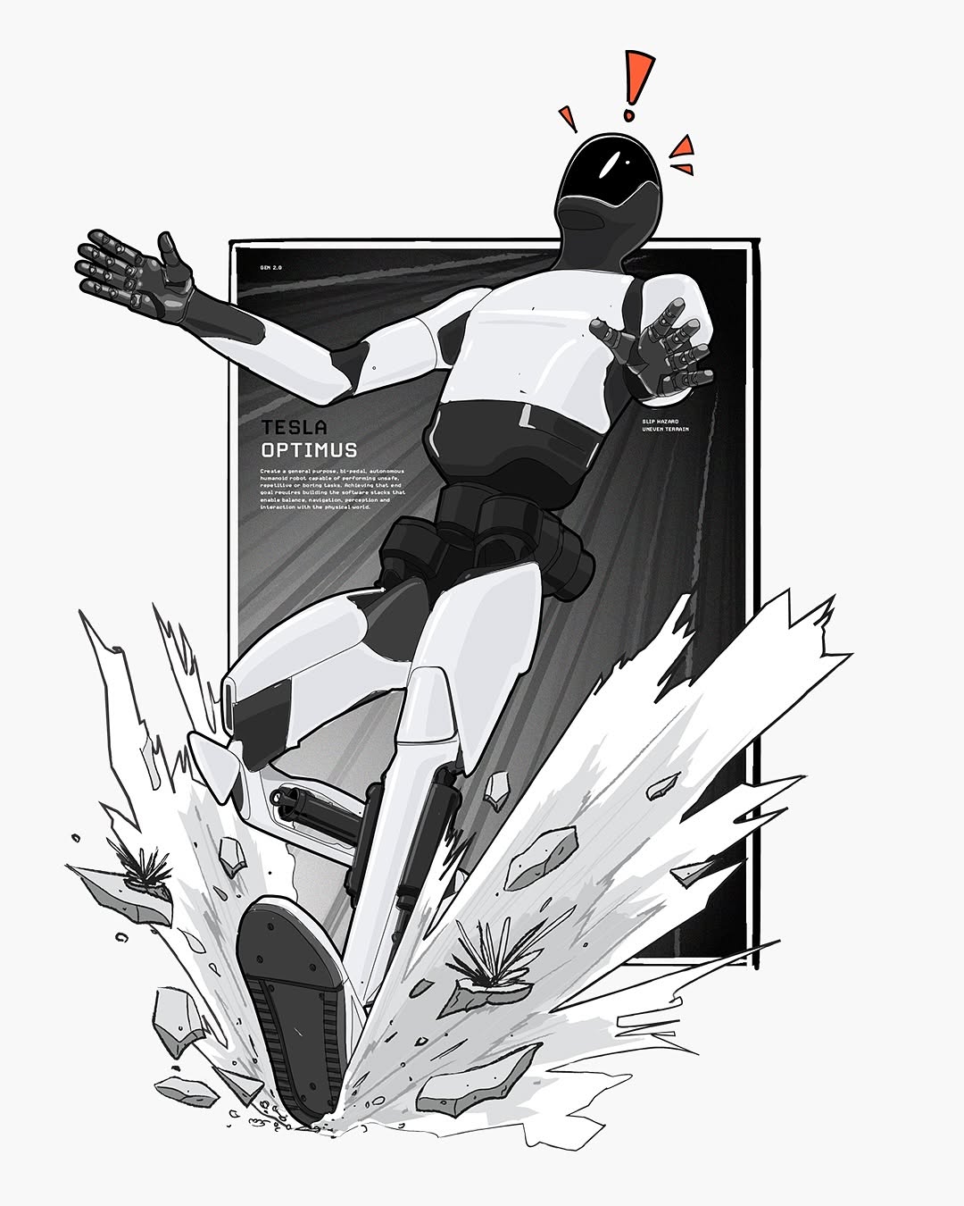 Optimus T恤是特斯拉商店 🤖 @teslamotors