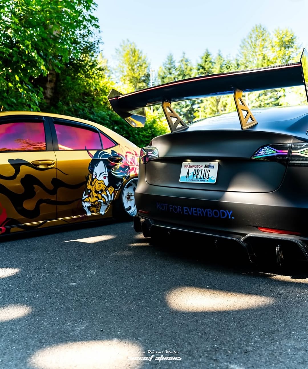 翼翼三明治 🚗 @m3_titanium 🏡 WA 📸 @hidden_realms_media @teslaclubofamerica