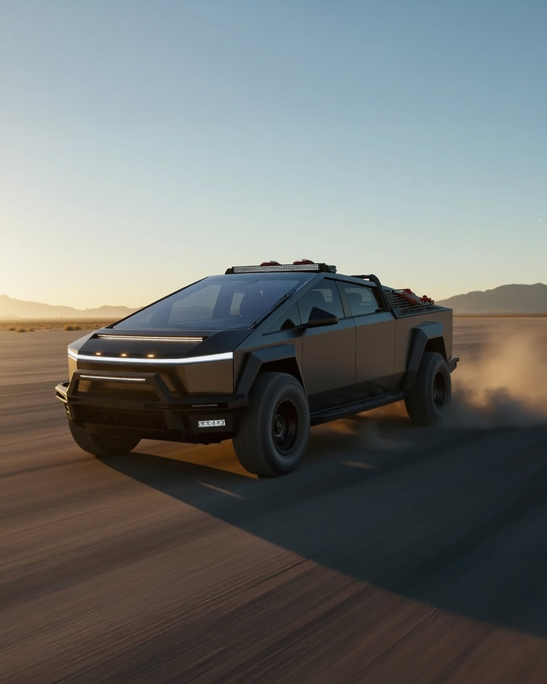 这个周末去Trona Pinnacles观看Cyber Odyssey社区的活动。期待与 fellow Cybertruck 业主交流并享受越野之旅！ @unpluggedperformance