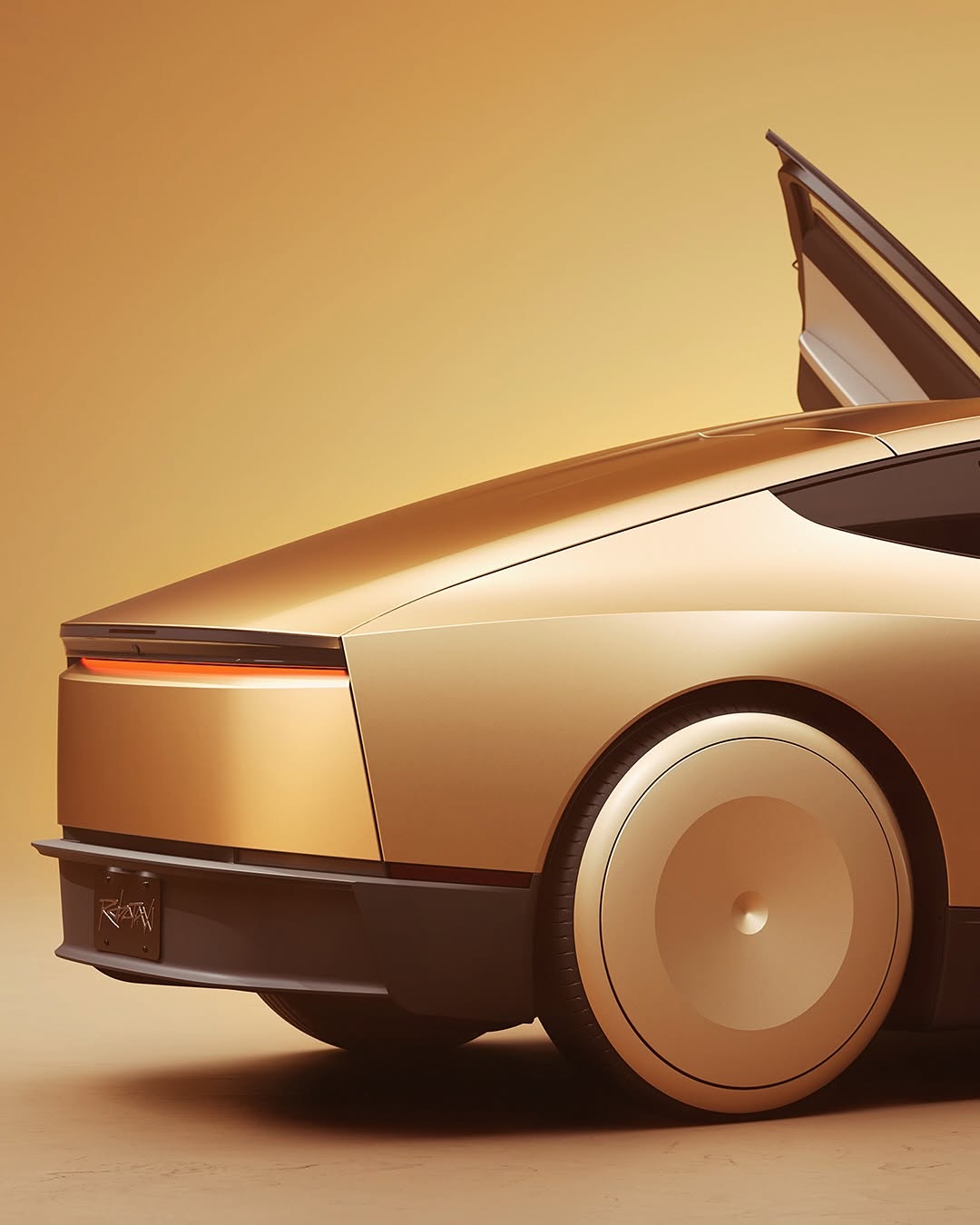 未来是金色的 ✨ @teslamotors