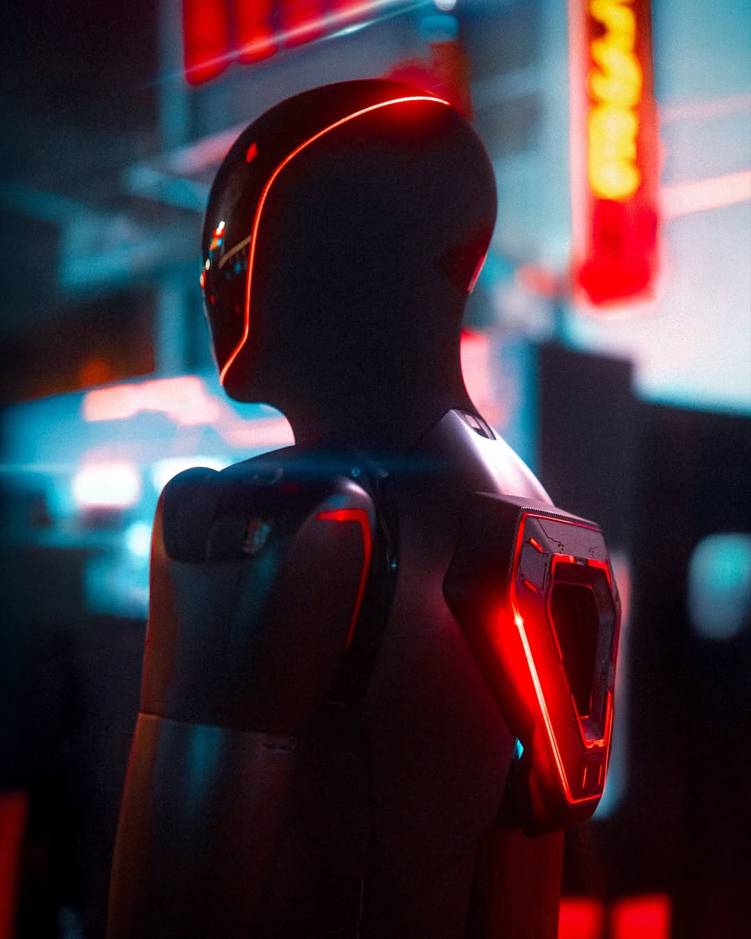 霓虹黑色 @teslamotors