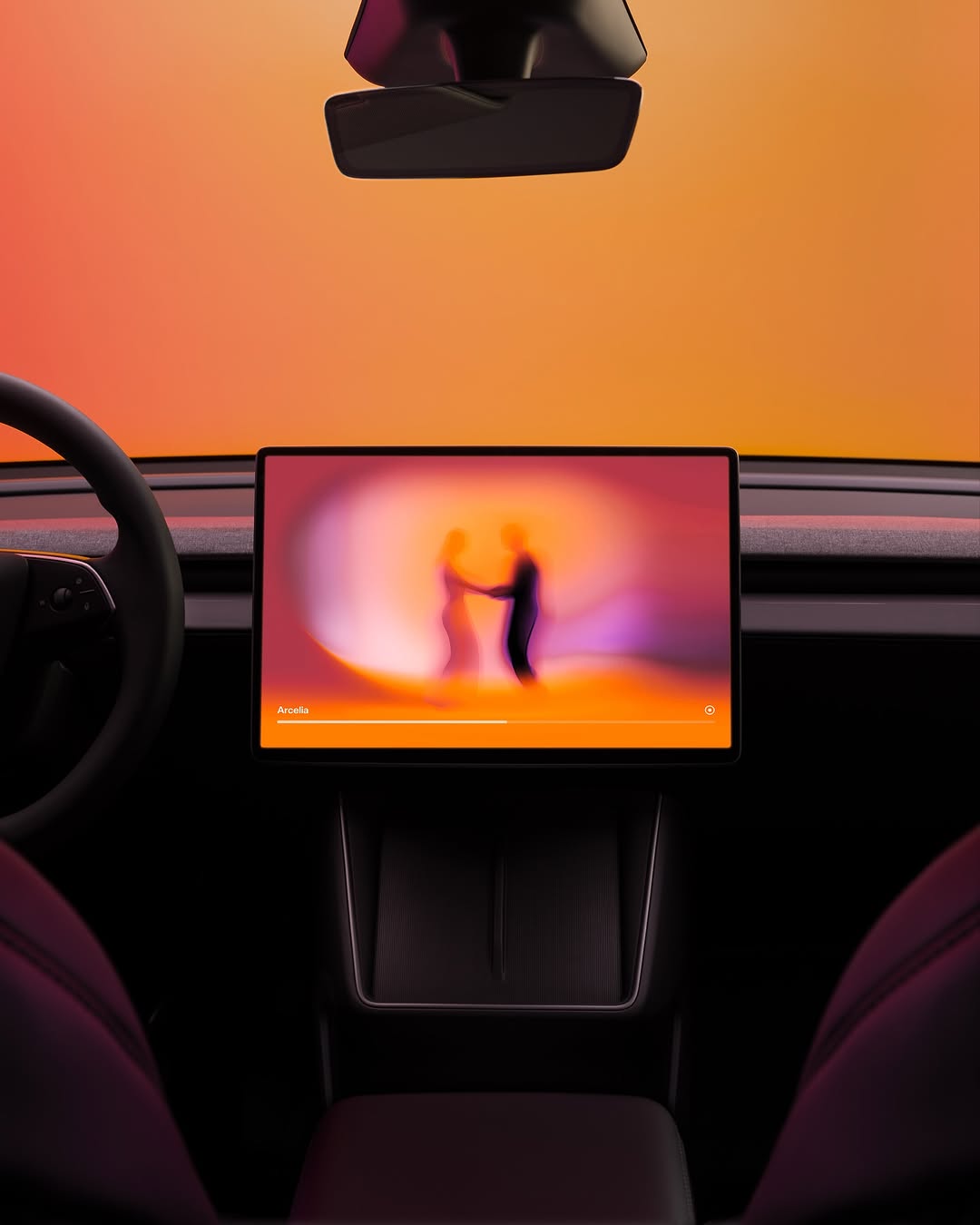 特斯拉影院将您的汽车变成一辆移动电影院 🍿 通过沉浸式音频和舒适的座椅，在您喜欢的应用程序上观看电影和节目 @teslamotors