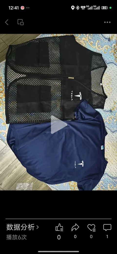 很荣幸买到特斯拉的衣服 穿起来让我感觉很舒服很有面,特斯拉衣服值得购买