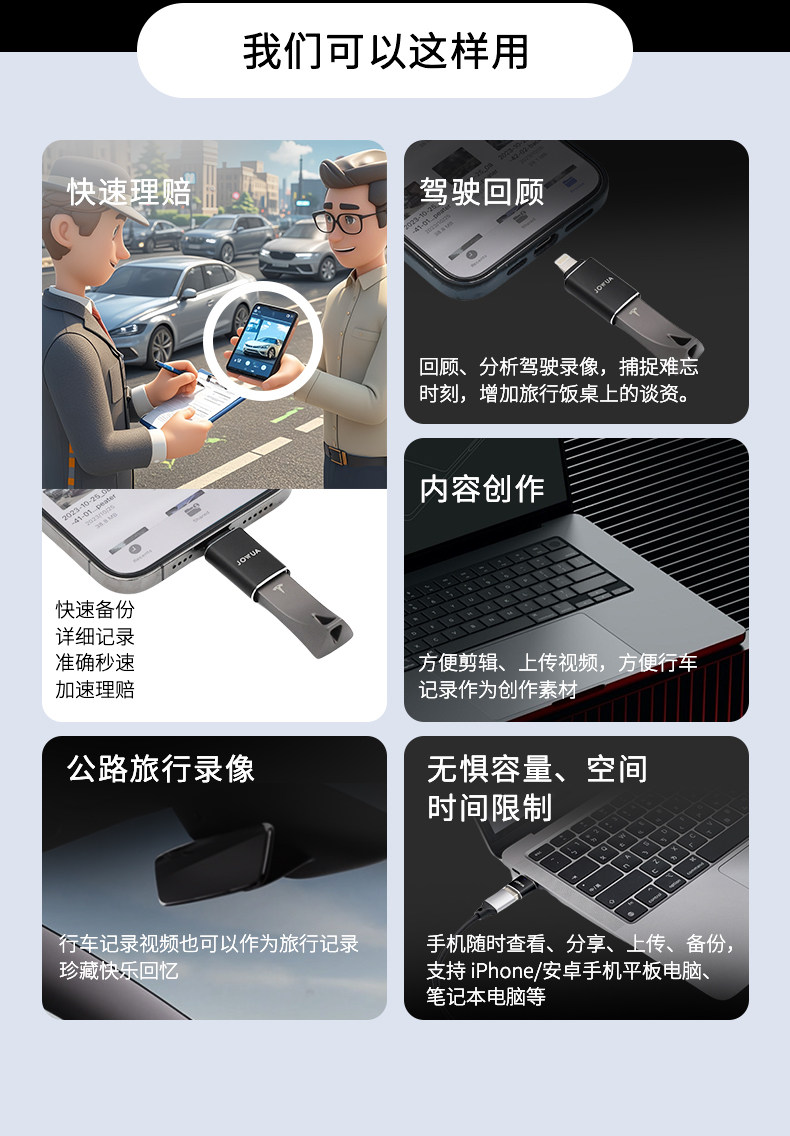 usb-a转lighting/type-c转接头 详情图2