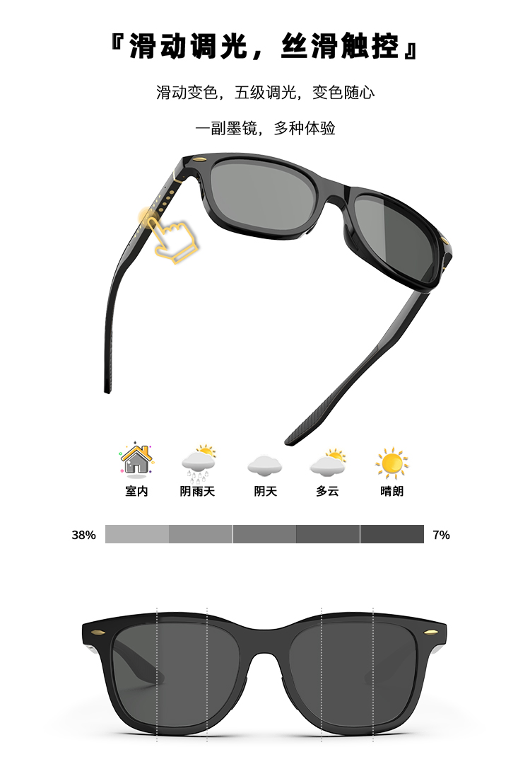 滑动变色墨镜 详情图5
