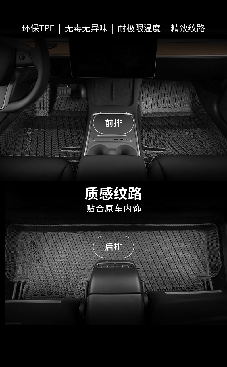 Model 3/Y 全天候脚垫 详情图6