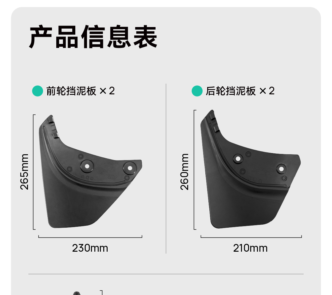 挡泥板 详情图20