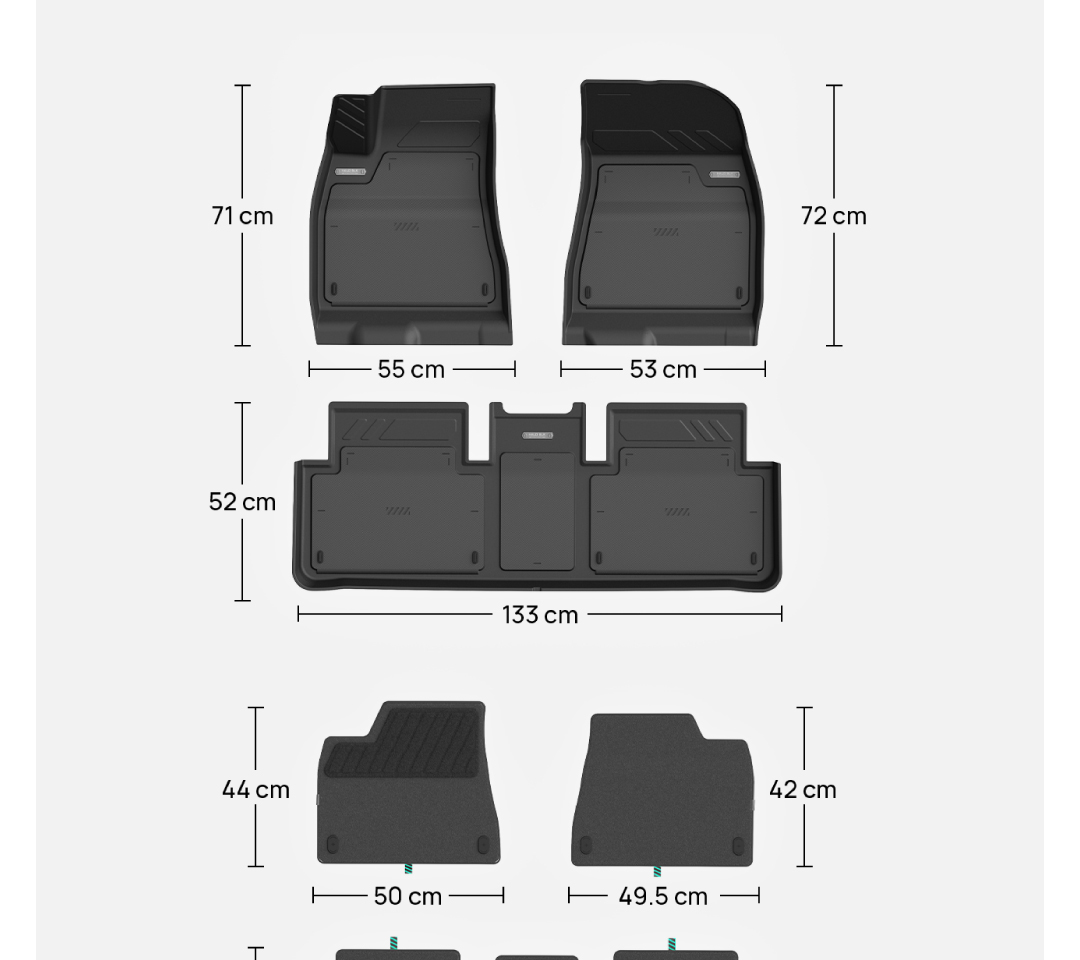 焕新Model 3脚垫 详情图44