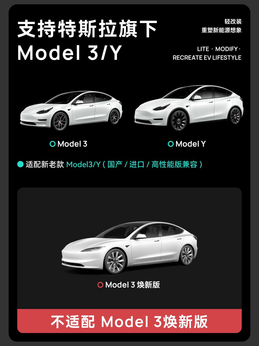 Model 3/Y碳纤维尾翼 详情图3