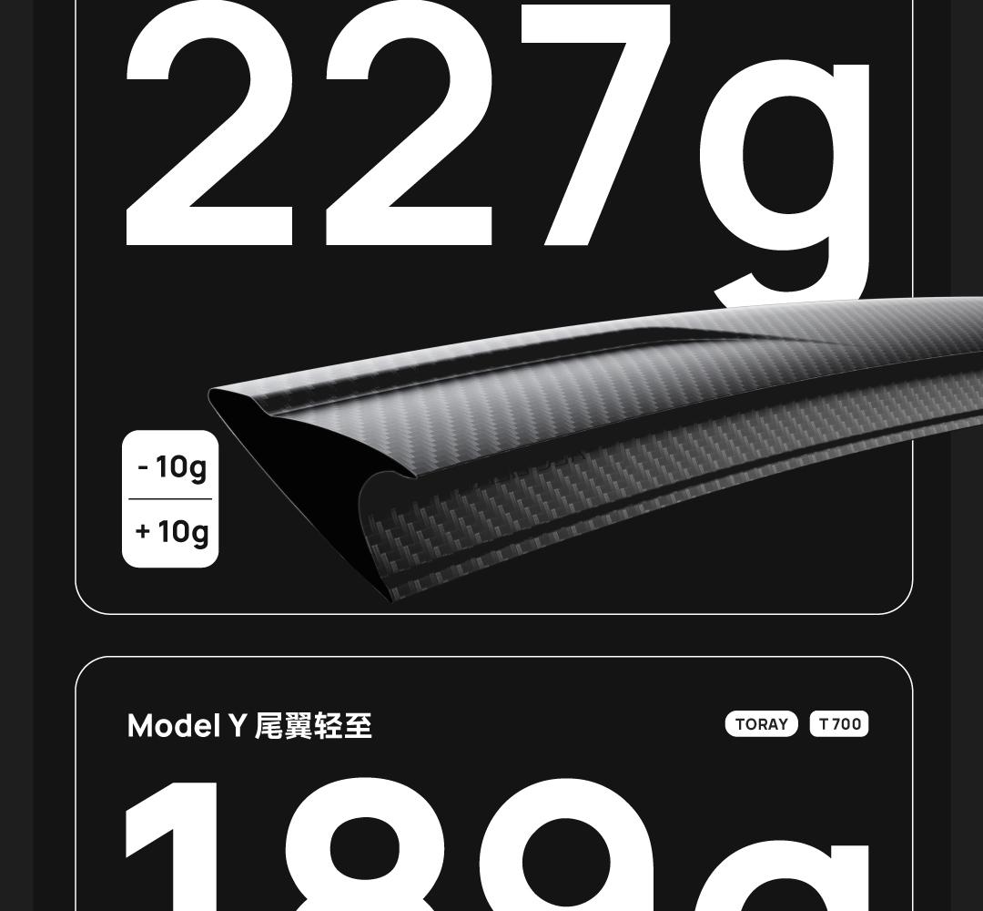 Model 3/Y碳纤维尾翼 详情图10