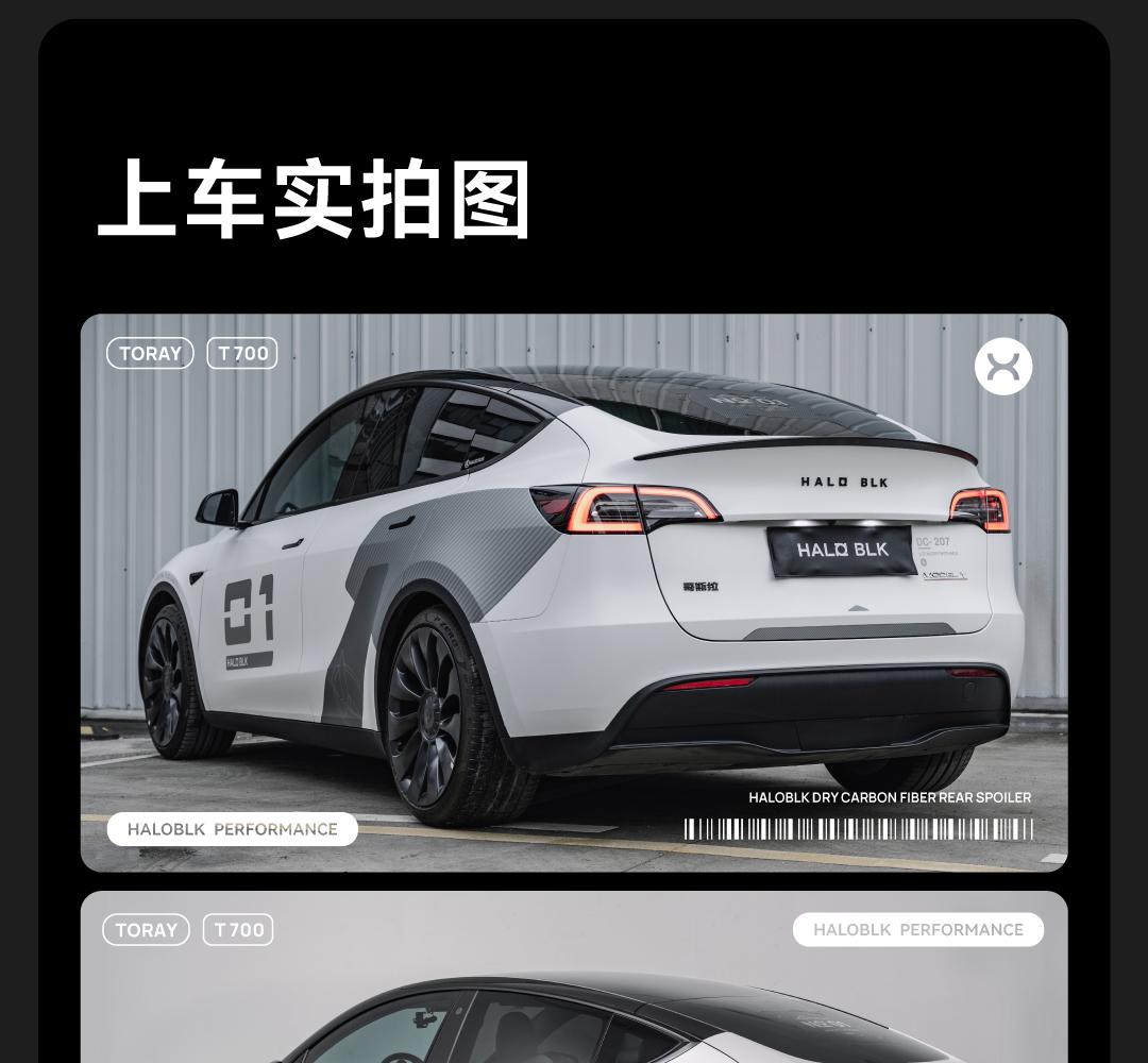 Model 3/Y碳纤维尾翼 详情图17