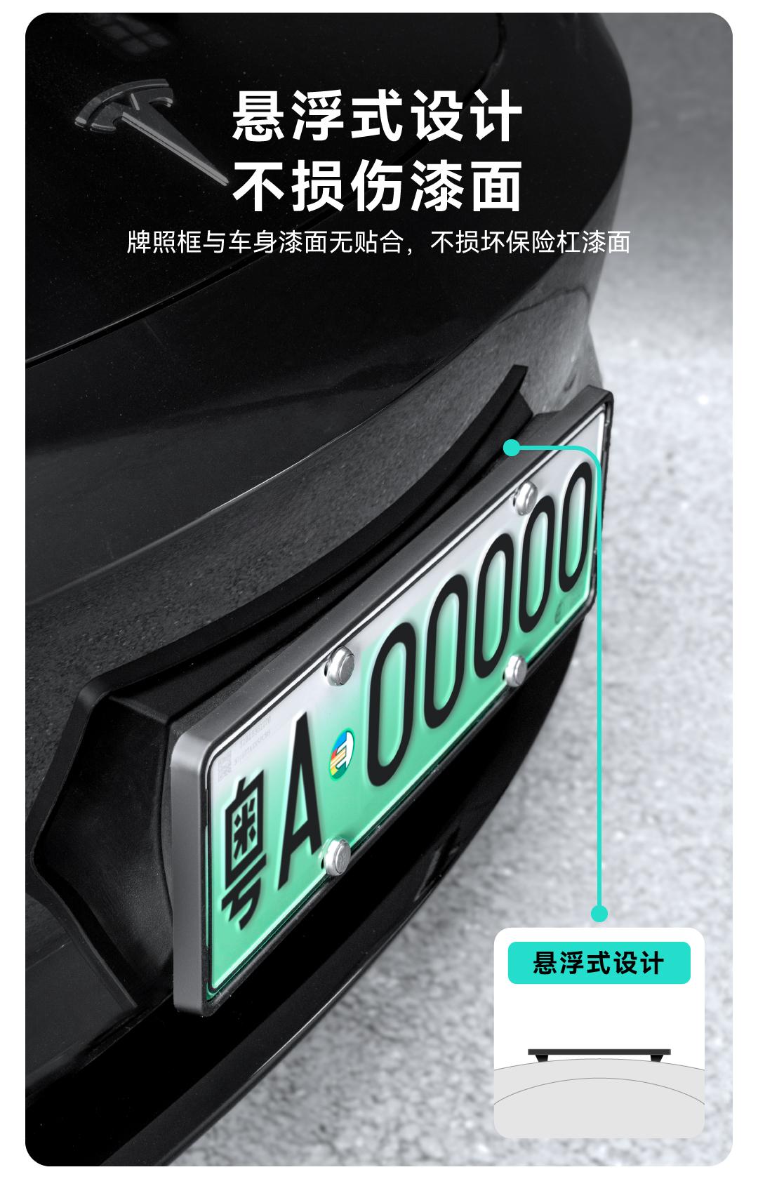 焕新3车牌架 详情图3