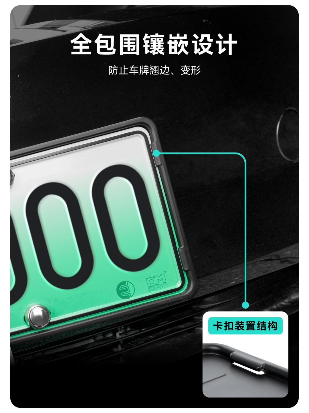 焕新3车牌架 详情图4