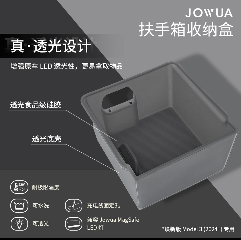 焕新3扶手箱收纳盒 详情图1