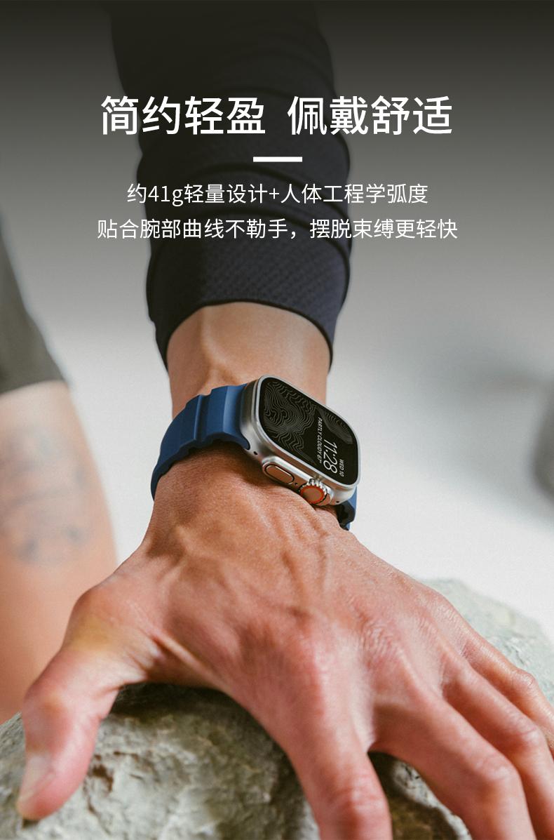 NOMAD钛合金氟橡胶运动表带 详情图6