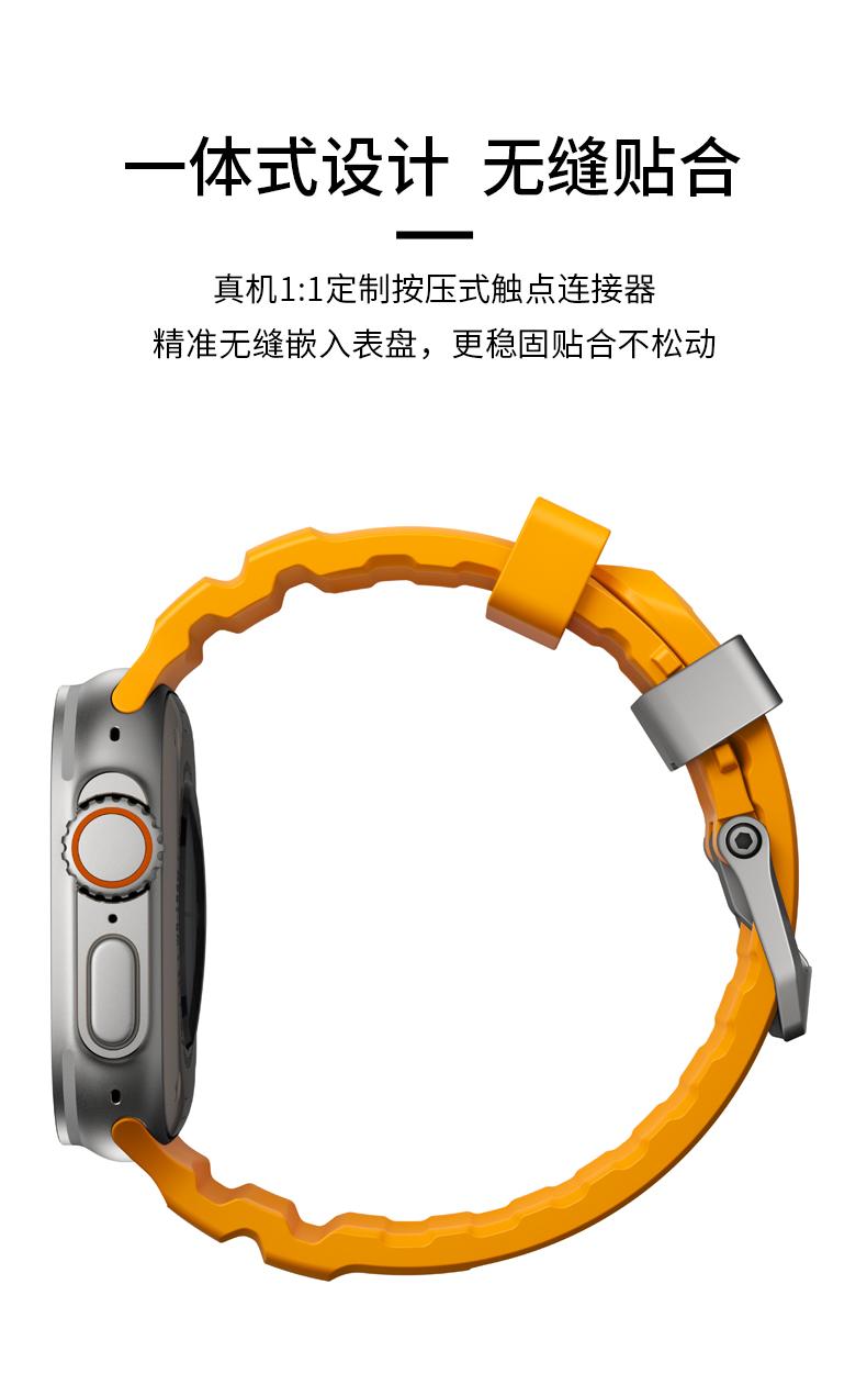 NOMAD钛合金氟橡胶运动表带 详情图9