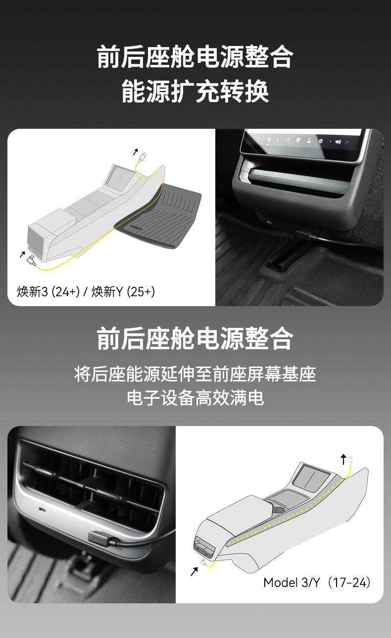 焕新3/Y 屏下基座 详情图7