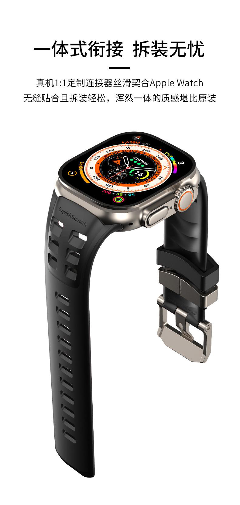 Apple Watch赛道跑车表带 详情图9