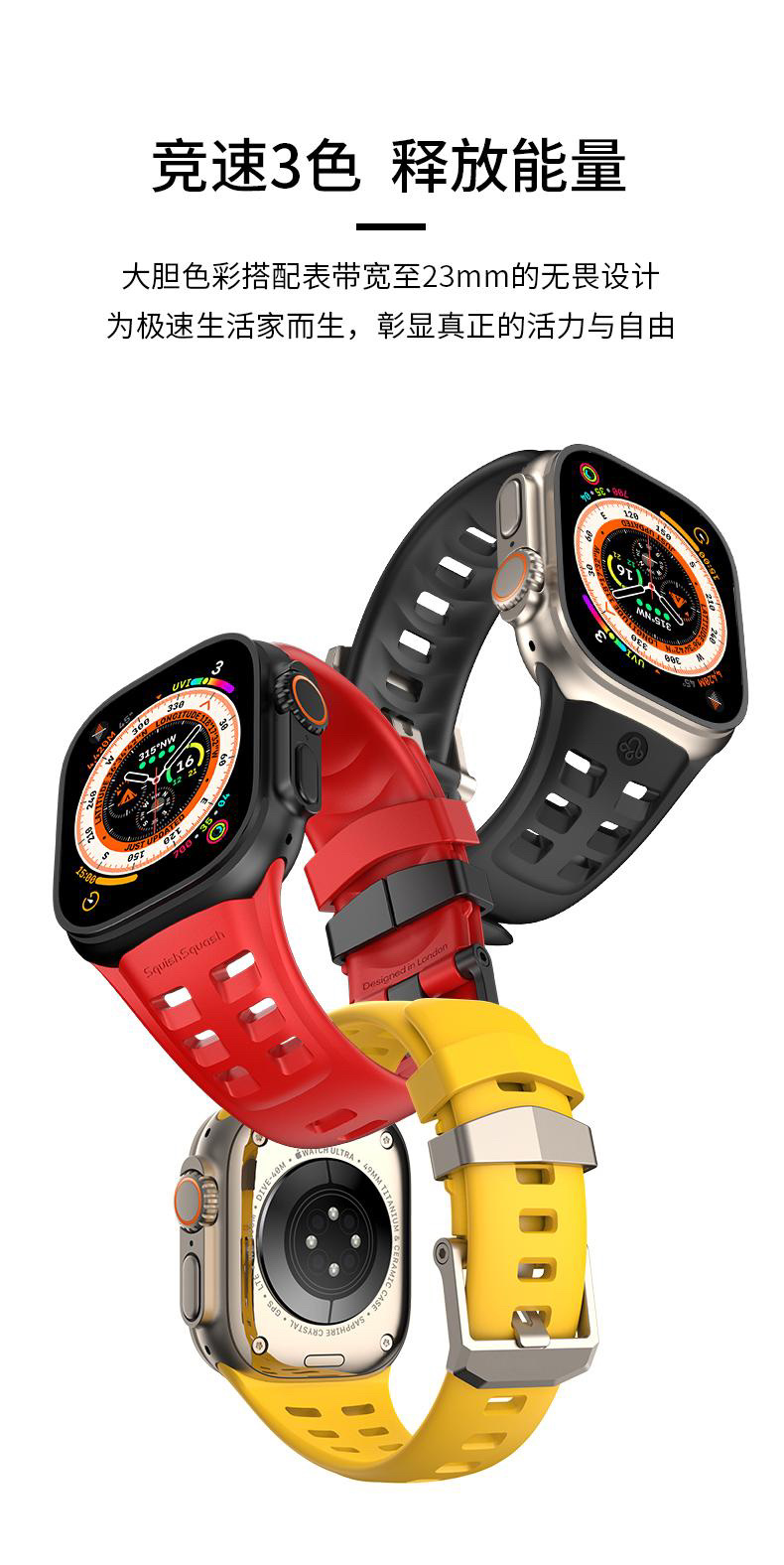 Apple Watch赛道跑车表带 详情图15