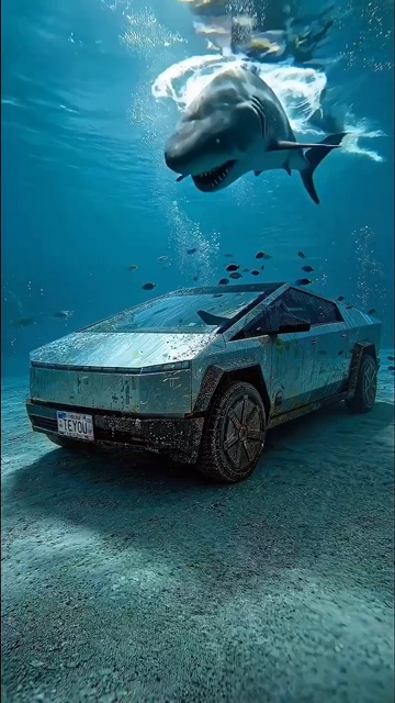 OTA 刚刚推送：Cybertruck 潜水艇模式
