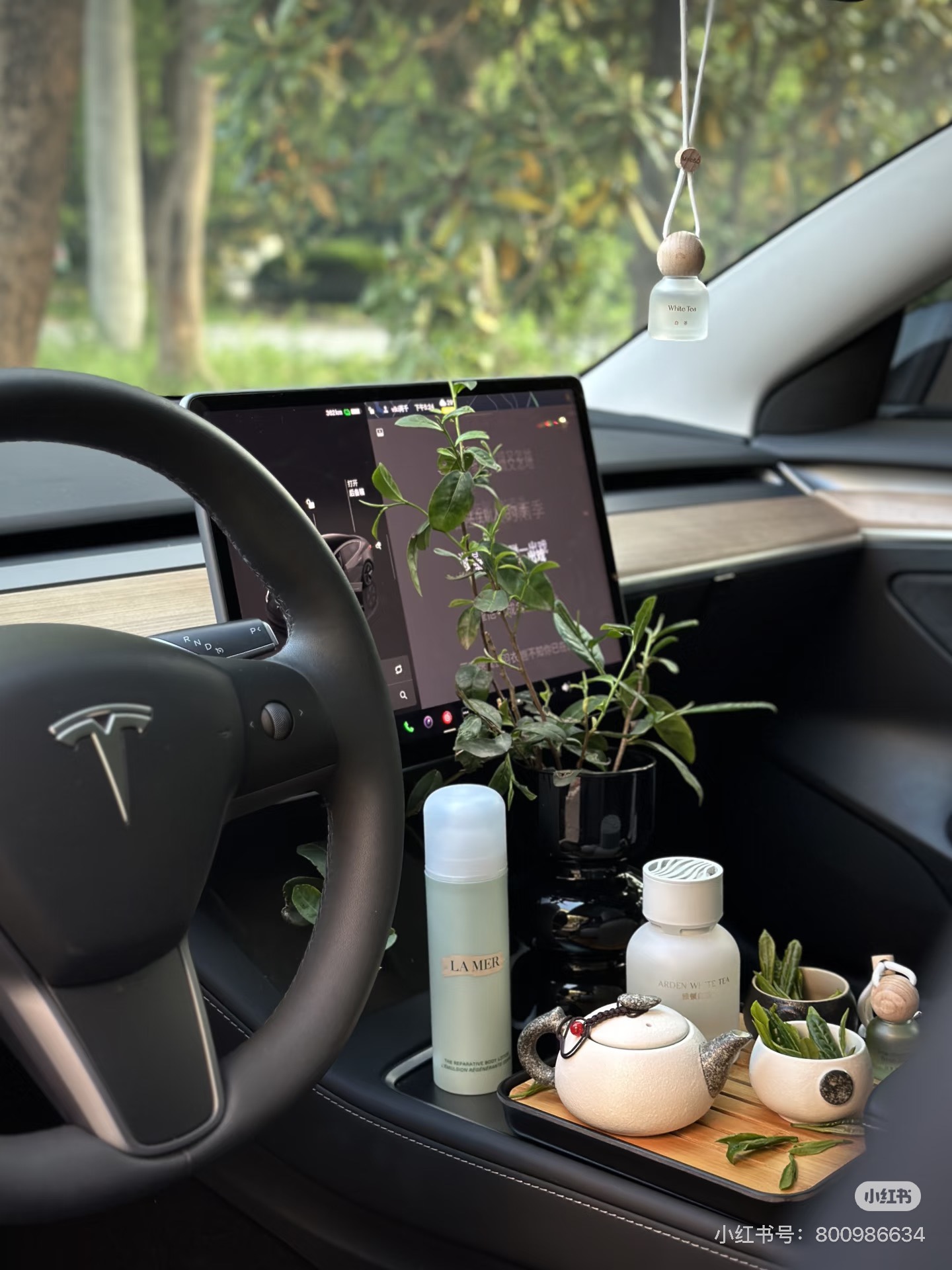 有天晚上突然想做博主，然后就这样了...
一年前偶然的机会开启了小红🍠博主之路
发布了将近200篇的笔记📝
出了很多的💼款照片和文章
被问最多的居然是这个角度的📷片
今天就来手把手教你们怎么拍出同款氛围感大片
	
📍拍摄技巧
▪️角度：左后车门45度角，车门全开后退1.5步，手机与方向盘中心平齐（约1.2米）镜头微微俯拍，对准中控台和屏幕
▪️构图：中控屏、中控台自然形成引导线构图，再把方向盘的t标志拍入，画面会更生动！
▪️光线：傍晚或夜间开车内灯效果绝佳，白天的话可以调低曝光，突出屏幕的科技感。
▪️辅助：手机打开人像模式，2x变焦，网格线打开，拍摄前擦干净镜头
	
✨让照片质感飙升的细节
▪️方向盘调到最低档位
▪️中控屏屏幕调成深色模式保持车辆状态界面；打开歌词/或者打开宠物模式（屏幕显示小狗狗可爱又治愈）
▪️座椅调至最后方显空间感
	
⚠️调色参数（拍完照片记得一定要调色，让整体照片色彩更丰富）
曝光 4｜鲜明度-10｜高光 10 ｜阴影-10 ｜亮度-5 ｜色温-7 ｜锐度 4 ｜清晰度 6 ｜晕影 13
调色参数数据根据光线微调，切忌照搬！
	
#浪漫生活的记录者
#车内拍照
#特斯拉model3
#日常碎片PLOG
#摄影
#摄影技巧
#摄影构图技巧
#摄影教学
#摄影干货
#小红书涨粉