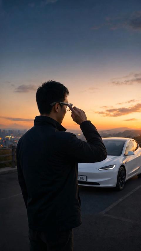 用最理想的方式控制特斯拉,原来理想AI眼镜Livis可以控制特斯拉,特友App x 理想AI眼镜,联合招募体验官,最高可获得1500公里充电卡