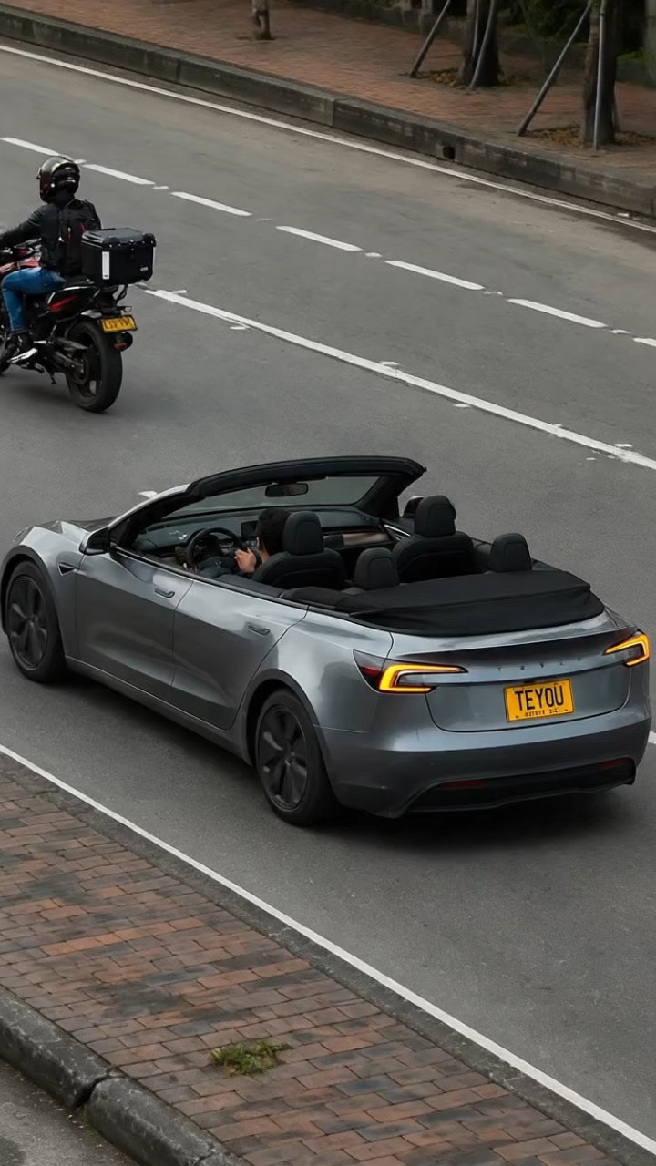 敞篷版Model 3
