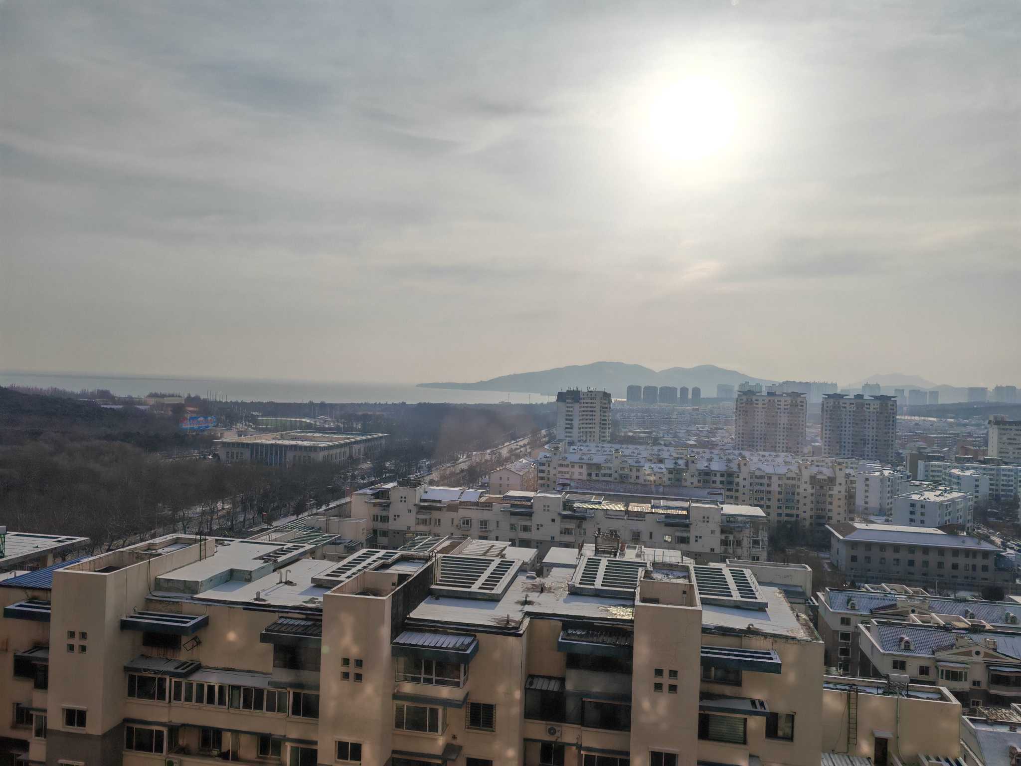 翠海蓝山之冬日微阳