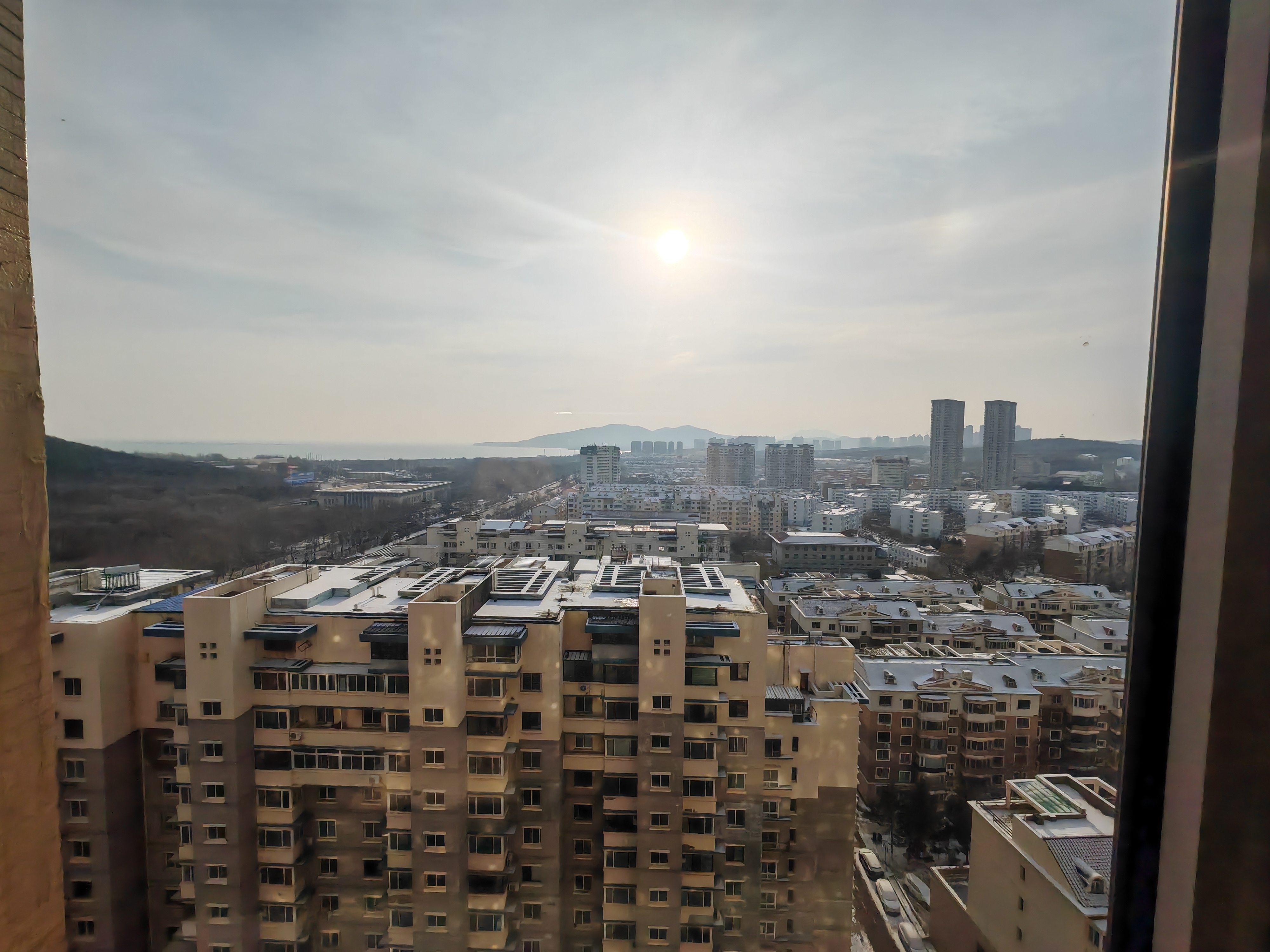 翠海蓝山之冬日微阳