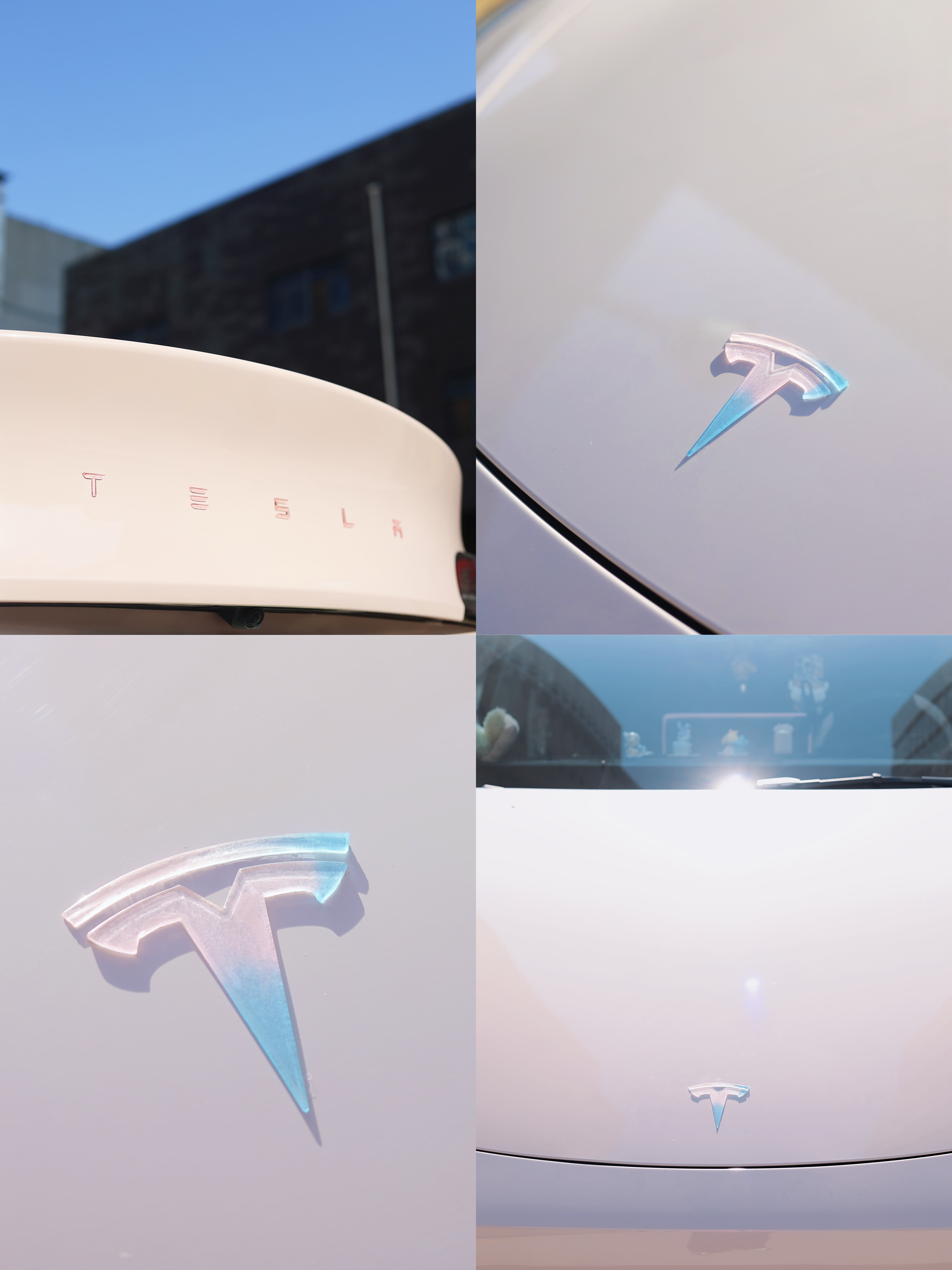 全西安也找不到第二辆。。 分享一下！我的特斯拉透明粉蓝渐变车标🩵🩷
真的太喜欢了
我的小y也是粉嫩公主一枚la～
#特斯拉车标改色 #让人心动的车 #我的车真好看 @我也是momo