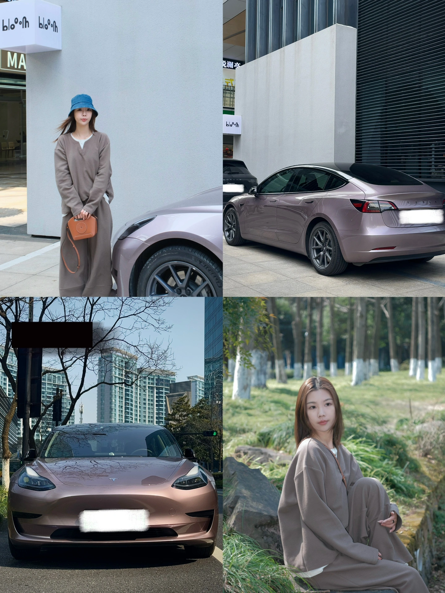 特斯拉改色成功♡是春夏疯狂心动的冰莓粉！！ 提车马上两年 终于狠狠心改色啦！
选了一眼就超级心动的冰莓粉💕
自然光下的实物是低饱和度的粉色（有一丢丢紫调
	
第一次改色还是蛮慎重的
所以直接贴了TPU改色车衣 真漆质感 还能防刮蹭 有划痕据说也能自修复
改完感觉像又提了辆新车一样🥹
而且施工师傅细节也都做得很仔细
	
选择留了悬浮顶 整体看起来更酷一些
这个颜色比黑色还耐脏很多!
很适合我这种懒得出门洗车的猪猪女孩
	
第一次贴改色膜真的好满意！！
忍不住拍了几千张吧也就
	
#特斯拉 #特斯拉model3 #特斯拉改色 #车衣 #特斯拉改装 #特斯拉贴膜 #汽车改色贴膜 #我的日常 #与Tesla的精彩瞬间  #适合女孩子的车  #膜小二TPU改色车衣 #膜小二冰莓粉 @汽车薯 @佳佳Jzyyyy