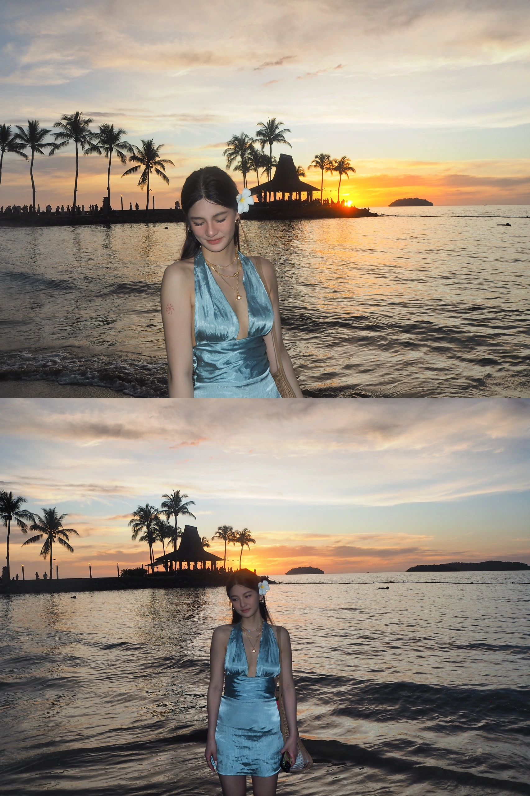 🍹* 特别美好
#落日拍照 #fyp #亚庇 #海 @w2ngchen