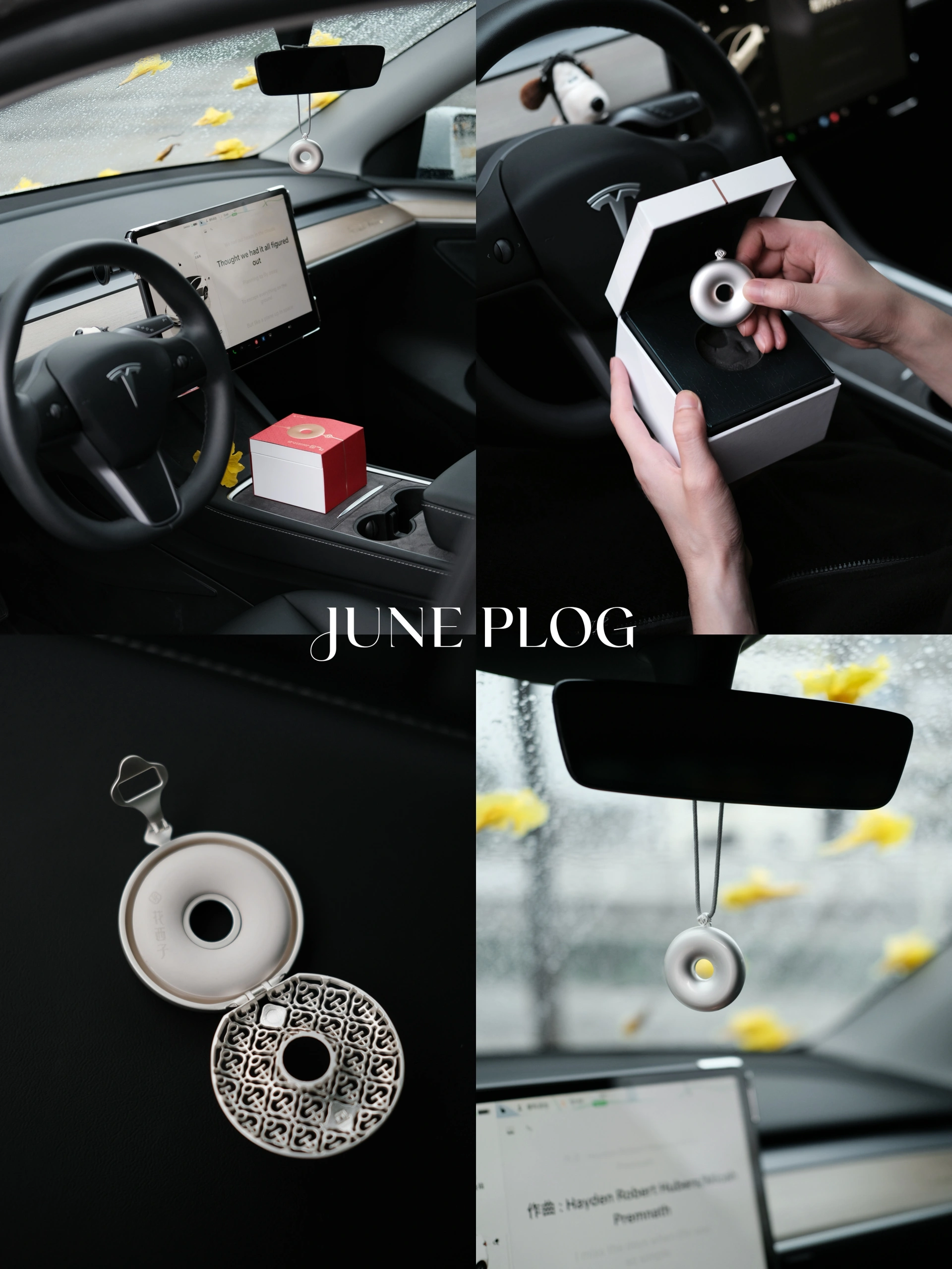 🤍TESLA｜花西子车载香薰「平安扣·扣平安」 –
平安扣
寓意平安吉祥
开车时看着它
心情都平静了
–
花西子平安扣车载香氛
平安扣造型
温润如玉的质感
和特斯拉的极简风正好搭配
不仅是车载香薰
还是一个很美的装饰品
柑橘木质香
均匀散发车内每个角落
淡淡的不会担心好会晕香
清新与温暖完美邂逅
优雅｜沉稳｜放松
	
#特斯拉
#特斯拉女车主
#特斯拉modely
#车载香薰
#花西子
#花西子平安扣
#花西子车载香氛
#车载香氛
#车载香薰
#车载好物推荐 @张张在生活