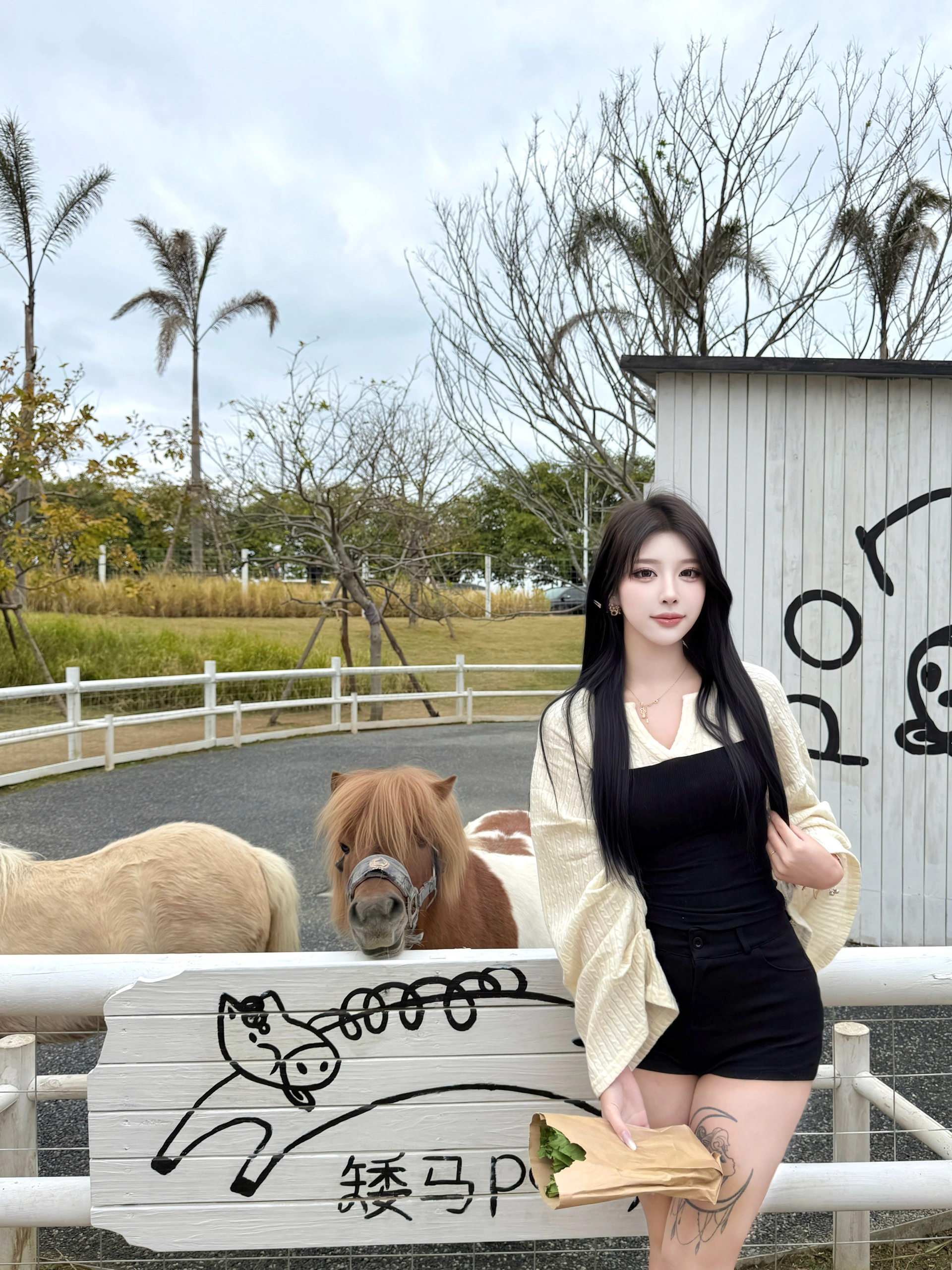 双鱼岛牧场好多小动物～ 超级出片 @今天不开心