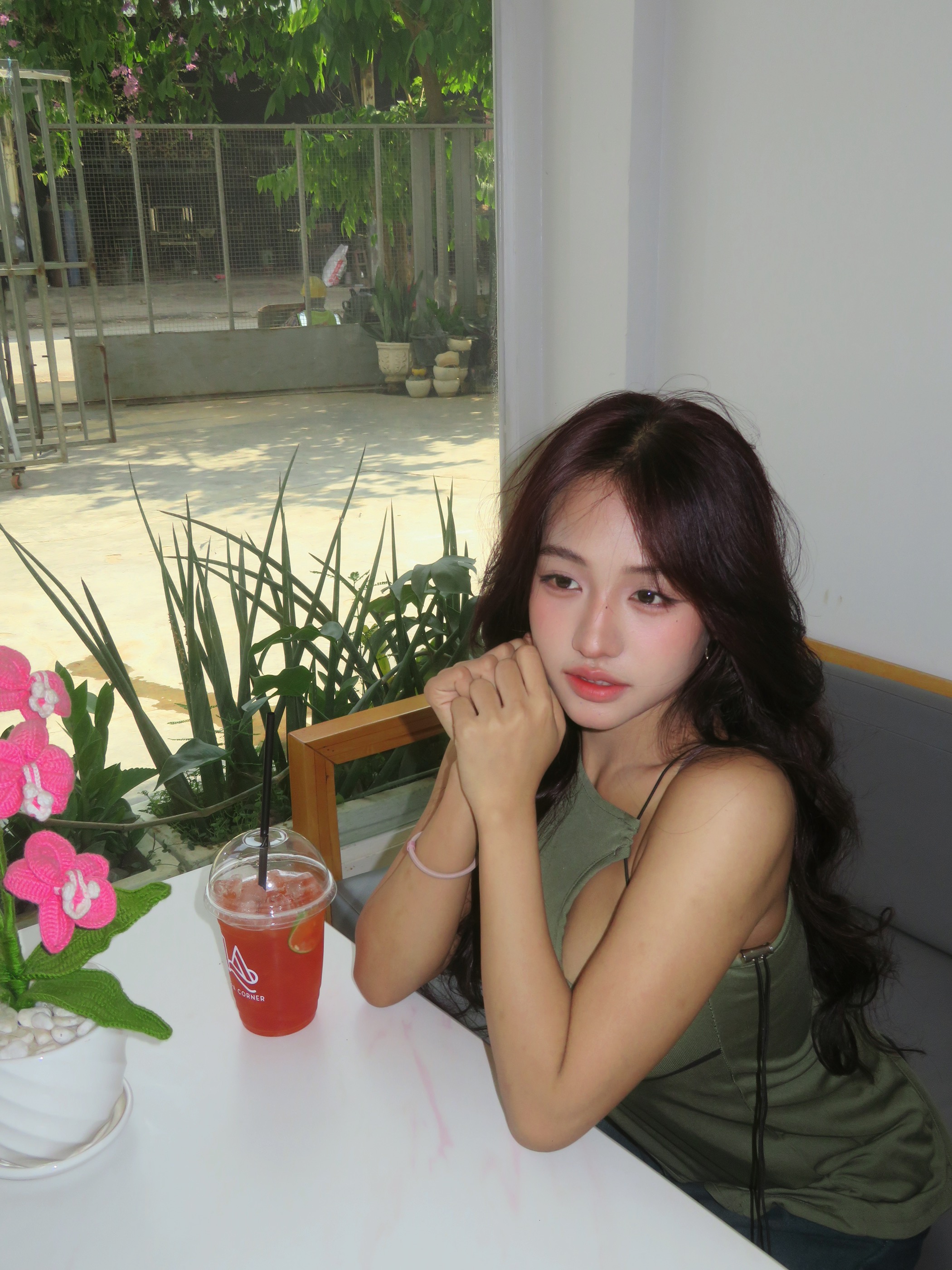 Green and me 💚 #ccd #girls #tikasrim #girl #ccd链 #生活美学 #ootd @Evelyn.k