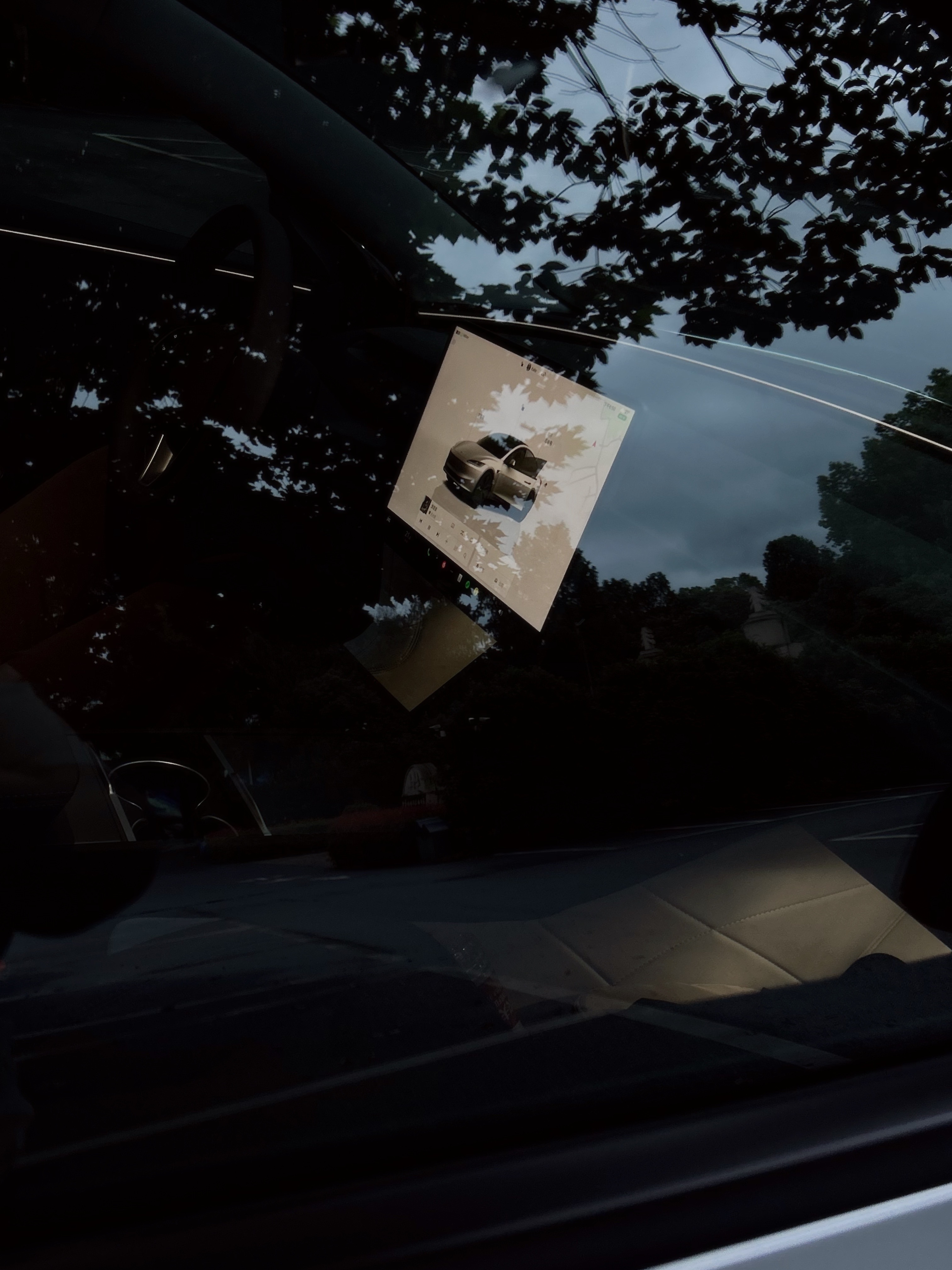 贴完膜的那一刻都值了 朋友说我提车拍的像广告一样！
这个颜色和下雨天也太配了点
天晴🌞是哑光的，下雨🌧️是镭射的
#tesla
#Model3
#是我的梦中情车 @KALIA