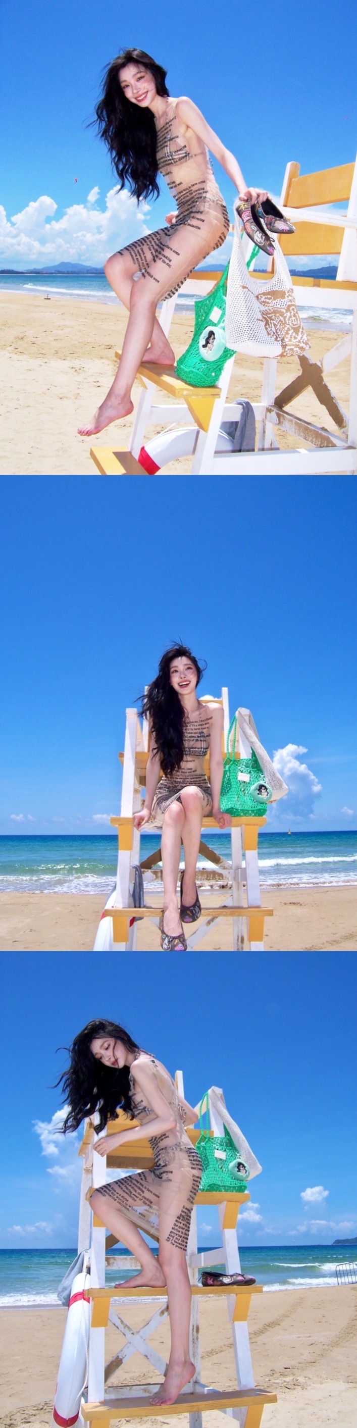 🐚 ˖⸂ ‎⟡ 👙𓂂 𓏻 🏊🏻⸝⸝⸝ ˣ 🥽 𝑻𝒉𝒆 𝒔𝒆𝒂~~~
回到快乐老家🌴
我的海岛假日✌️
	
@Rocco刘冲
#VogueVacation
#VOGUE海边假日 @易梦玲