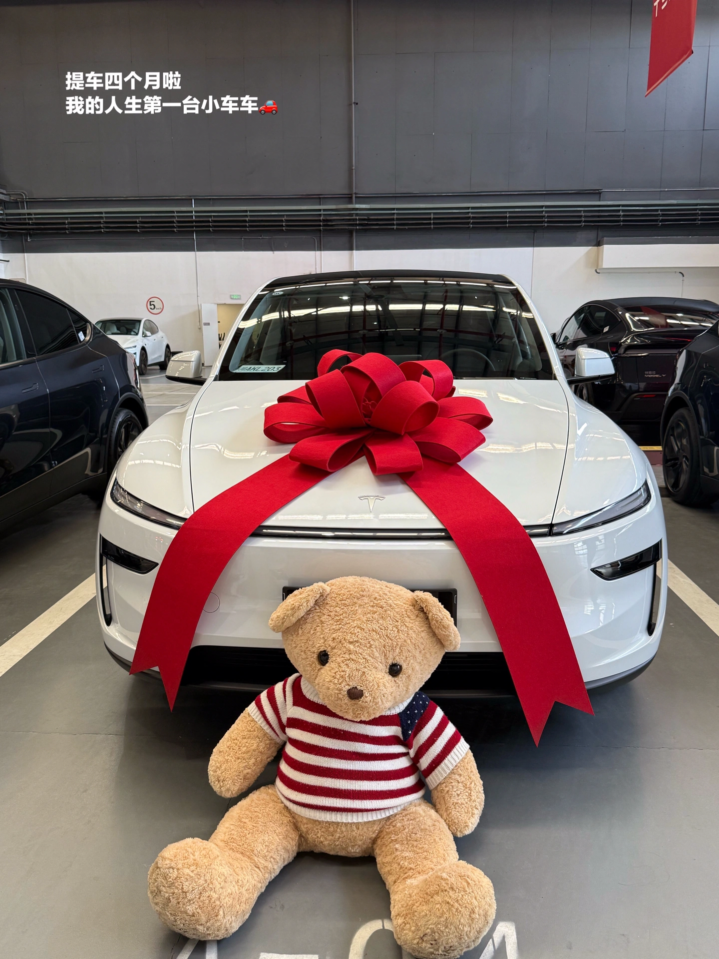 99年特斯拉女车主🚗人生第一辆Dream Car！ Hello大家好吖
欢迎来到鱼鱼🐟的碎碎念分享～
·
不知不觉，已经提车四个月啦🎉
做了四年小红🍠运营的我
突然想做博主，希望拥有一个属于自己的账号，于是便有了这个略显笨拙的开始…
👋之后会陆续跟大家分享我的生活碎片、车内好物、以及一些女性成长心得💡
·
今天想聊聊：
一个普通女生👧为什么会选择特斯拉焕新Y呢？
	
[一R]高颜值：相比于老款model Y的大眼睛我更偏向于焕新Y的贯穿式尾灯搭配漫反射设计，流线型的外观也显得更加成熟稳重。另外极简主义风格的内饰也很戳中我，虽是“毛胚房”却不失高级感！
	
[二R]好开好停：方向盘轻巧，三维实时建模也更加直观立体，能够精准的看到车辆的状态，刚拿到驾照的小白也能上手很快
	
[三R]安全第一：不管是网上的各大安全测评还是车辆的意外新闻报道，特斯拉的口碑在业内都口口相传，用料实在、主动避险、电池阻燃….都让人感到安心
	
[四R]符合预算：裸车价26.35w➕8000白色车漆 ，充电统计2025.5.1截止到目前总充电1190kWh，花费💰1834，节省了2707燃油费，总之电车性价比真的很高！
	
✍️最后，想对所有计划买车的女孩说：
不要被他人所定义“女生就适合开小轿车”，你喜欢的就是最好的‼️
	
✔️评论区留下你的理想车型，一起交流呀～
·
#汽车博主新人 #人生第一辆车 #适合女生开的车 #特斯拉焕新y #素人做博主的成长日记 #小红书成长笔记 #尝试做自媒体博主 #新人博主来报道 #新人polg博主 #开车当然要记录
@薯队长 @小红书成长笔记 @自由鱼