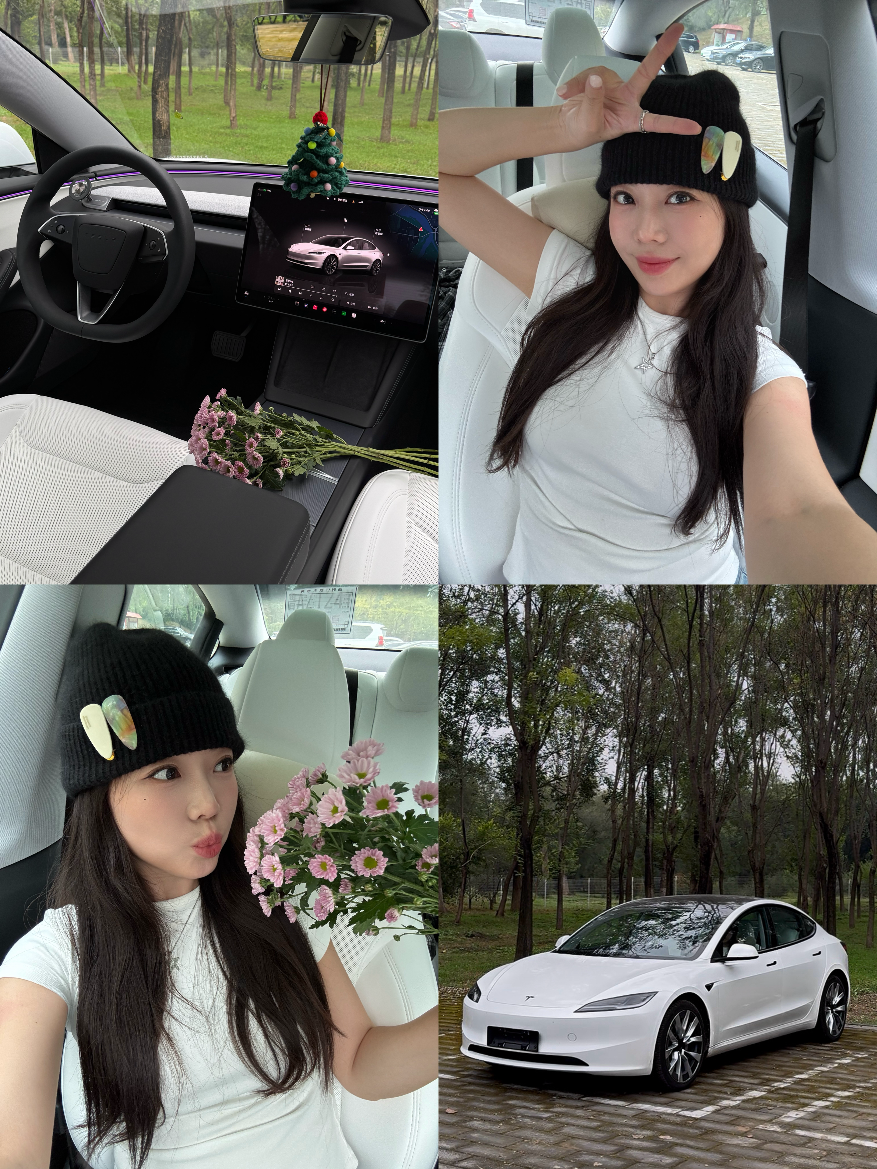 Tesla｜小白真是氛围感满满 有没有人跟我一样
车内就喜欢简简单单
不喜欢那种复杂凌乱的装饰的？[偷笑R]
#今天开车穿什么 #model3 #女生车里有什么 #高级感车内饰 #女生车内饰 #适合女生开的车 #特斯拉 #女生买车 #有车后的生活 #适合通勤的车 @米妮的MINI