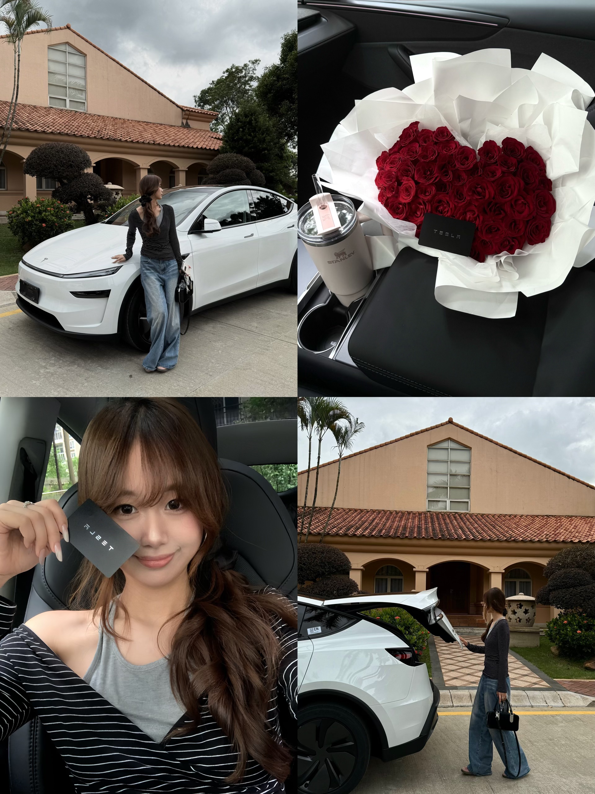 Tesla｜05年喜提人生第一辆小🚗 带着我的大玩具回家了
一个小时试驾订车 一个星期提车
处理首付保险等 拿到车去上牌
我们j人的行动力一步也没停🥹
	
恭喜自己成为特斯拉车主啦！！
成功加入善良大鼠标中的一员
你们的毛坯是怎么装修的！
#日常文案 #人生的意义 #每天都有值得记录的瞬间 #换车的尽头是电车 #特斯拉 #特斯拉Y #大玩具 #喜提新车 #提车需要满满仪式感 #我的车真好看 @yyujiajia