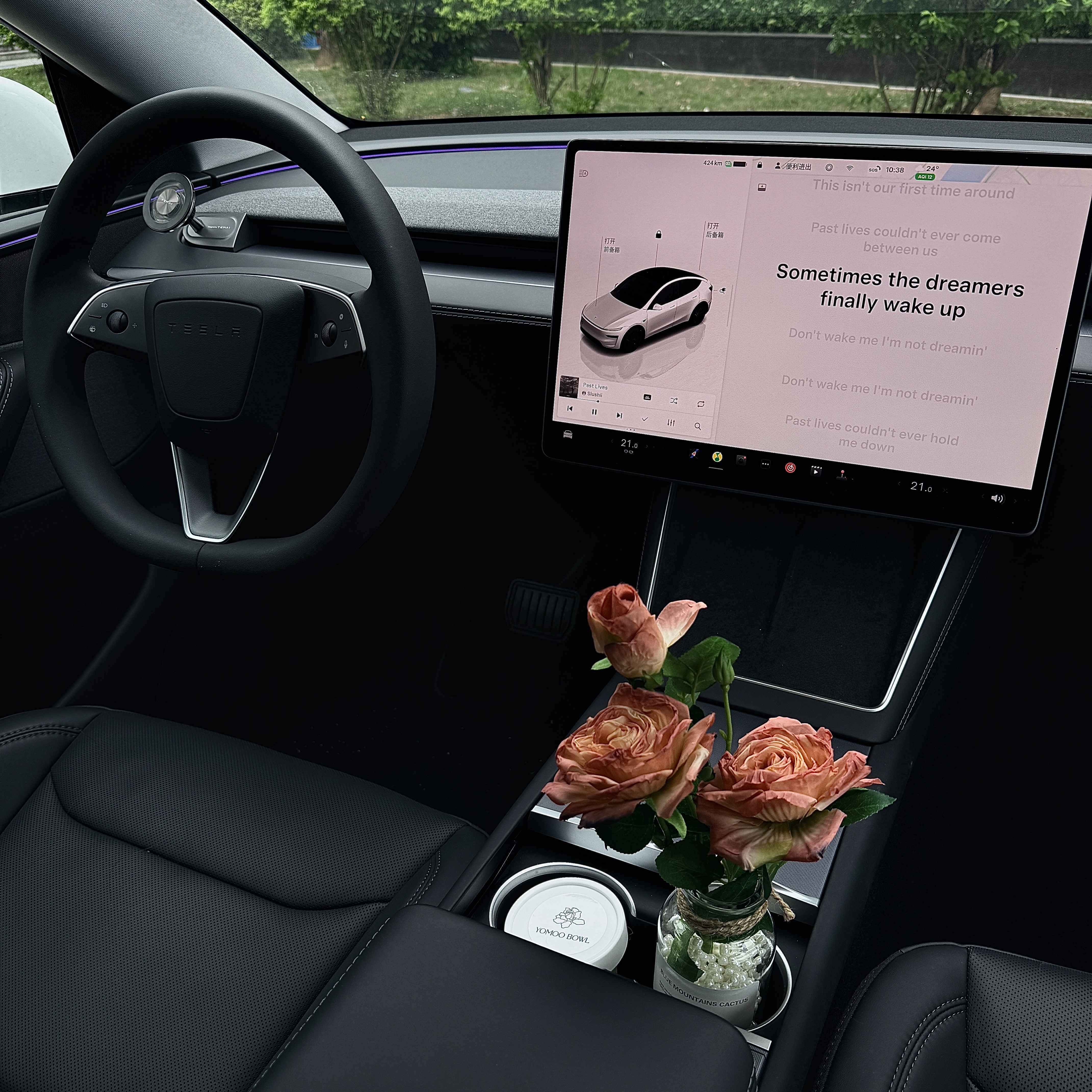 ▫️𝚃𝚎𝚜𝚕𝚊｜焕新Y！车界掌管氛围感的神！ 阴天的特斯拉依旧氛围感满满
	
#定格车内氛围感 #氛围感提升 #特斯拉 #女生车里有什么 @麻辣毛豆