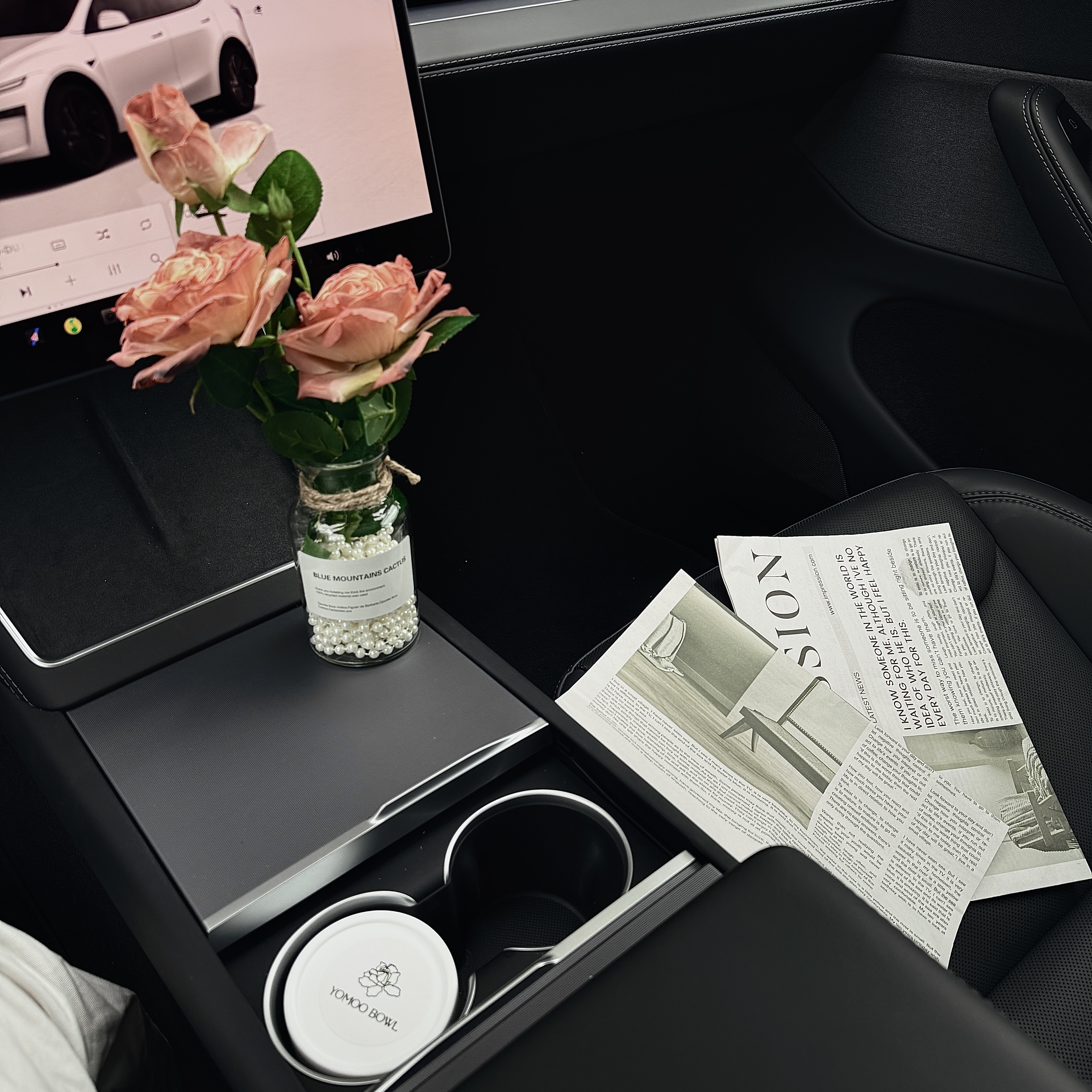 ▫️𝚃𝚎𝚜𝚕𝚊｜焕新Y！车界掌管氛围感的神！ 阴天的特斯拉依旧氛围感满满
	
#定格车内氛围感 #氛围感提升 #特斯拉 #女生车里有什么 @麻辣毛豆