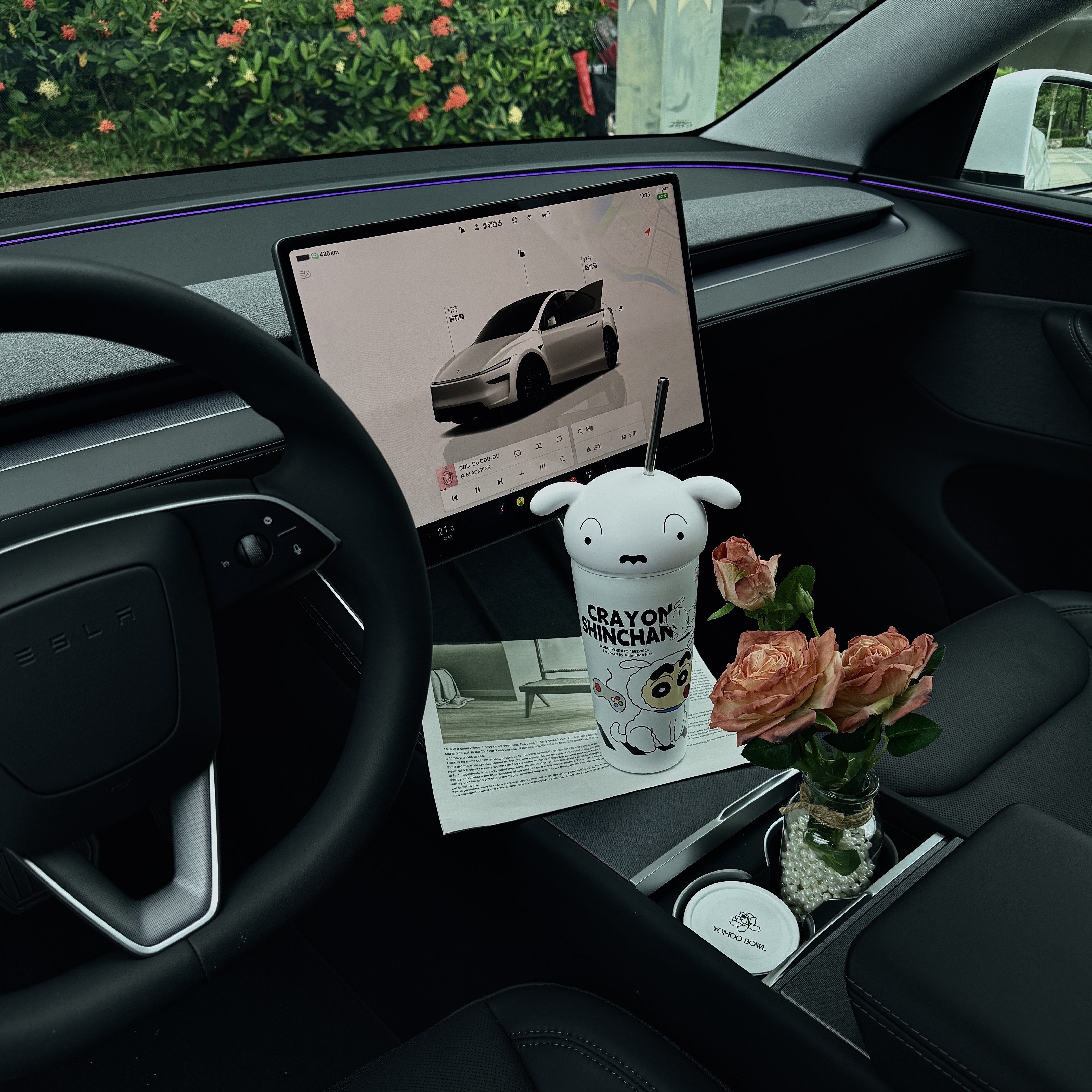 ▫️𝚃𝚎𝚜𝚕𝚊｜焕新Y！车界掌管氛围感的神！ 阴天的特斯拉依旧氛围感满满
	
#定格车内氛围感 #氛围感提升 #特斯拉 #女生车里有什么 @麻辣毛豆