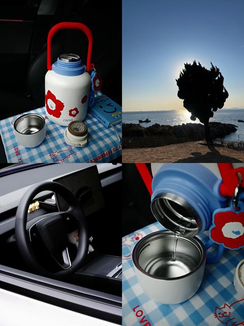 🚗💨公路旅行必备!颜值和温暖我都要! 秋冬自驾游,开长途都要备上一大壶...
旅途幸福感蹭蹭往上涨!
实名夸夸这个旅行搭子的贴心设计:
1⃣️随手就走的提手:这个红色的小提手也太方便了吧!