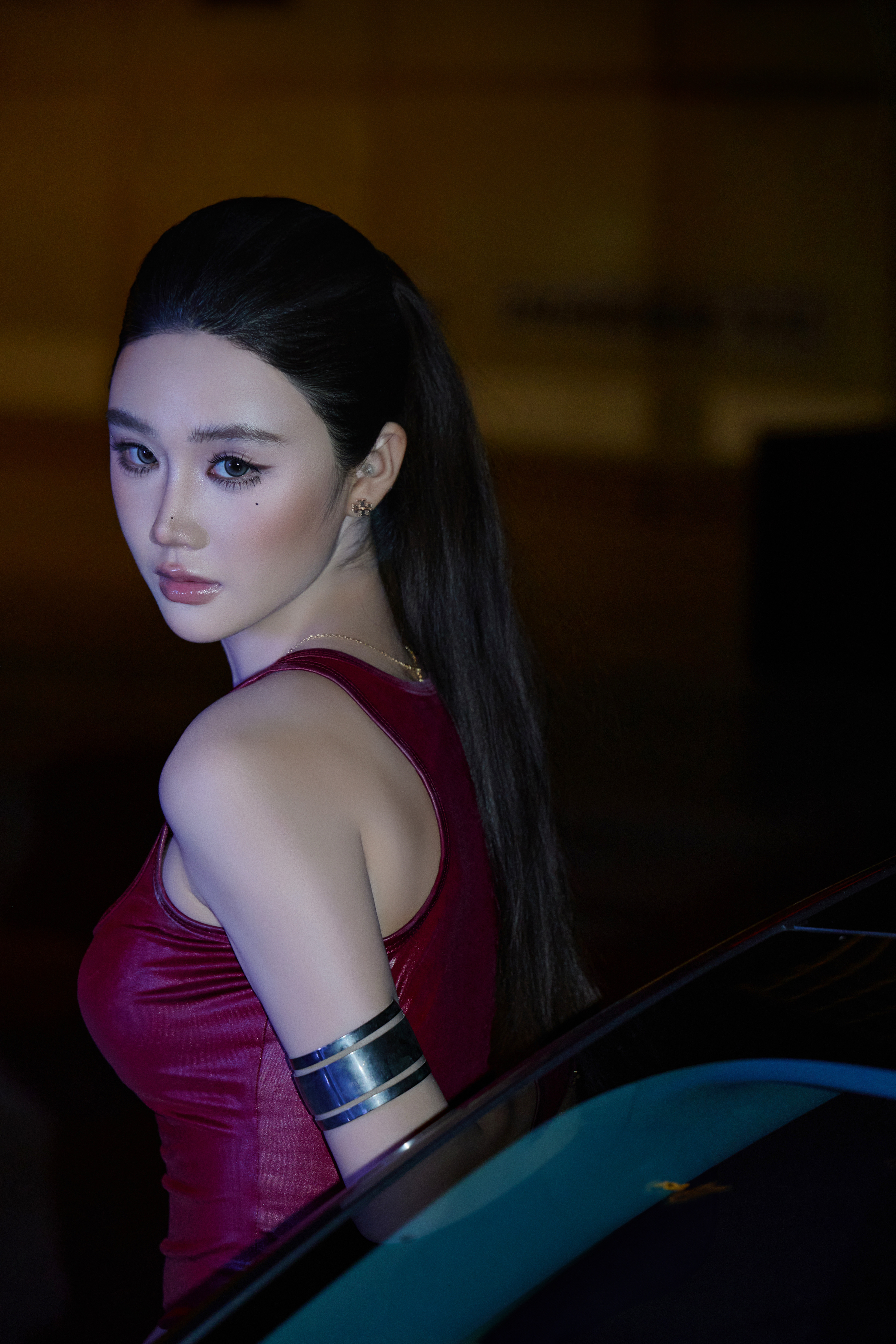 特斯拉也能拍出跑车感 和爱车来一组专属写真#和你的汽车一起拍照 #model3 #模特日常 #玩车无格式 @🐏不辣